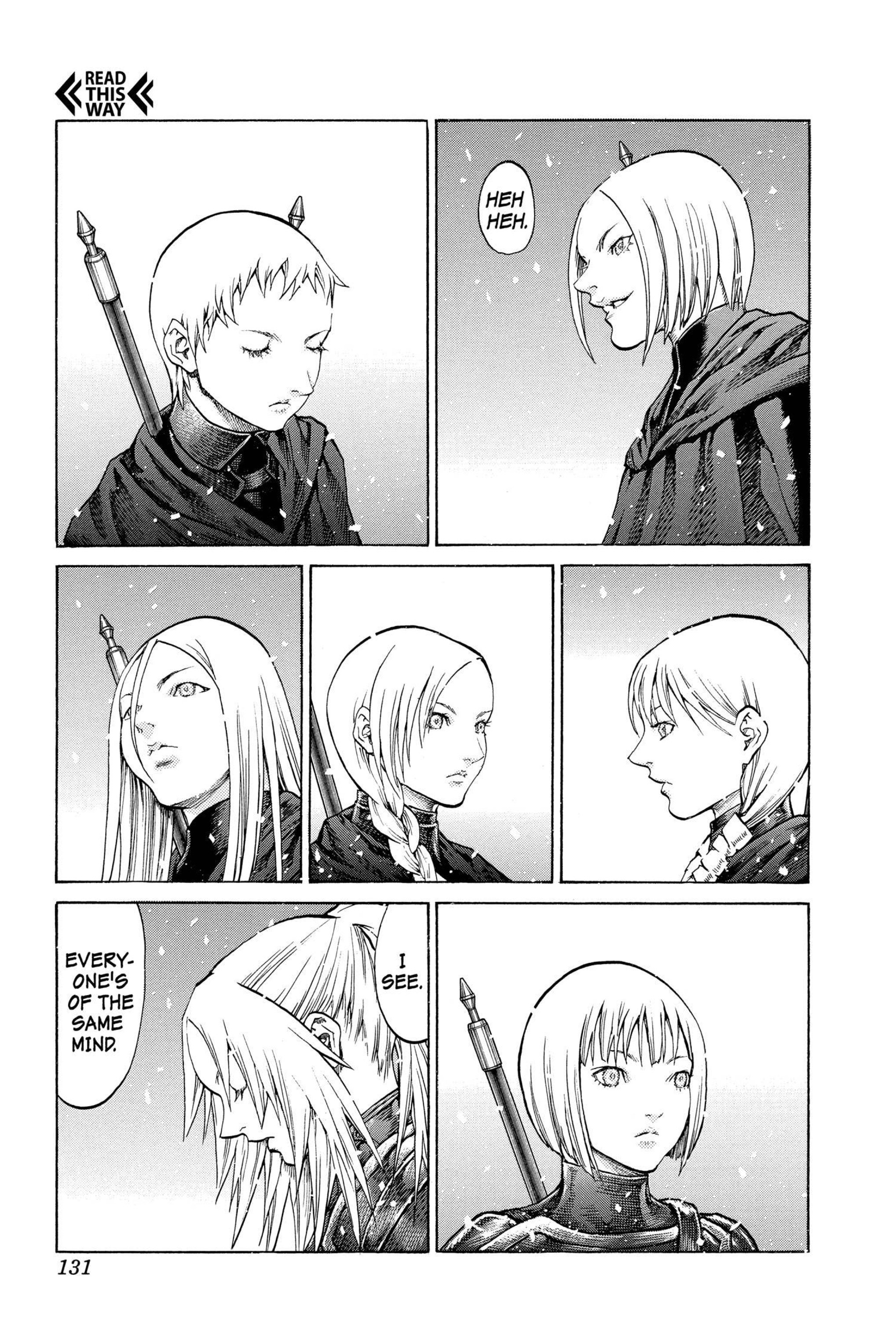 Read online Claymore comic -  Issue #12 - 121