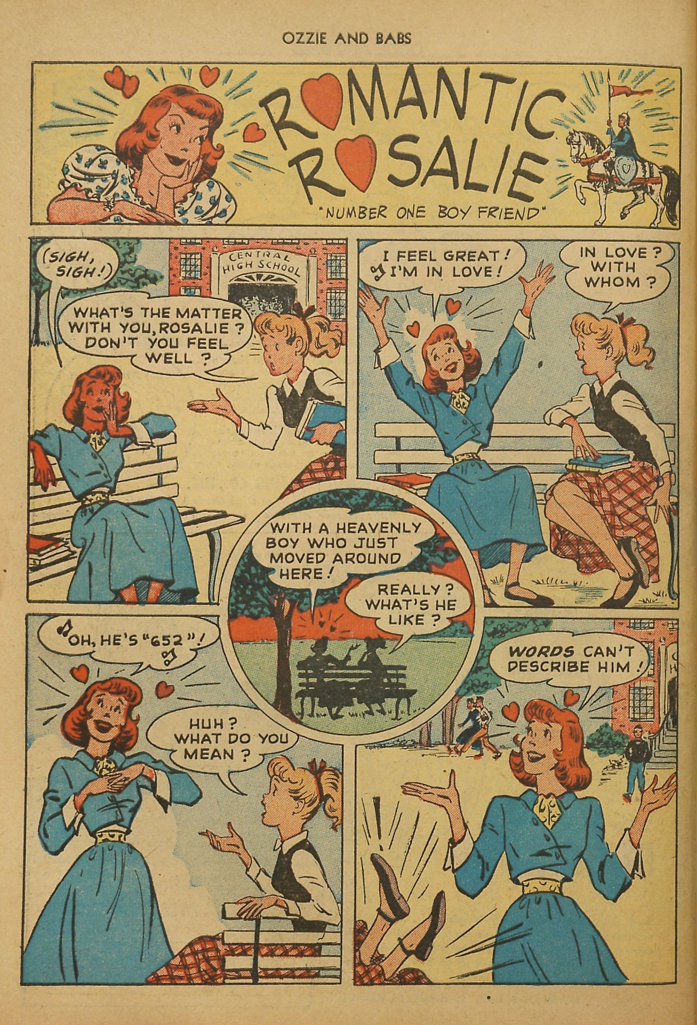 Read online Ozzie And Babs comic -  Issue #6 - 34