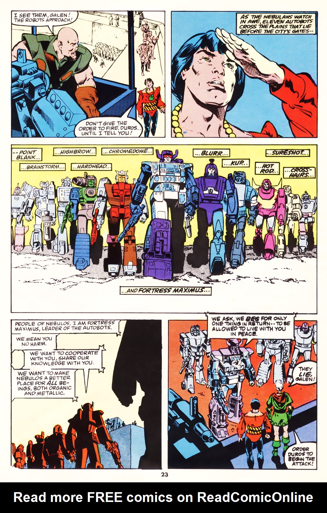 Read online The Transformers (UK) comic -  Issue #133 - 19
