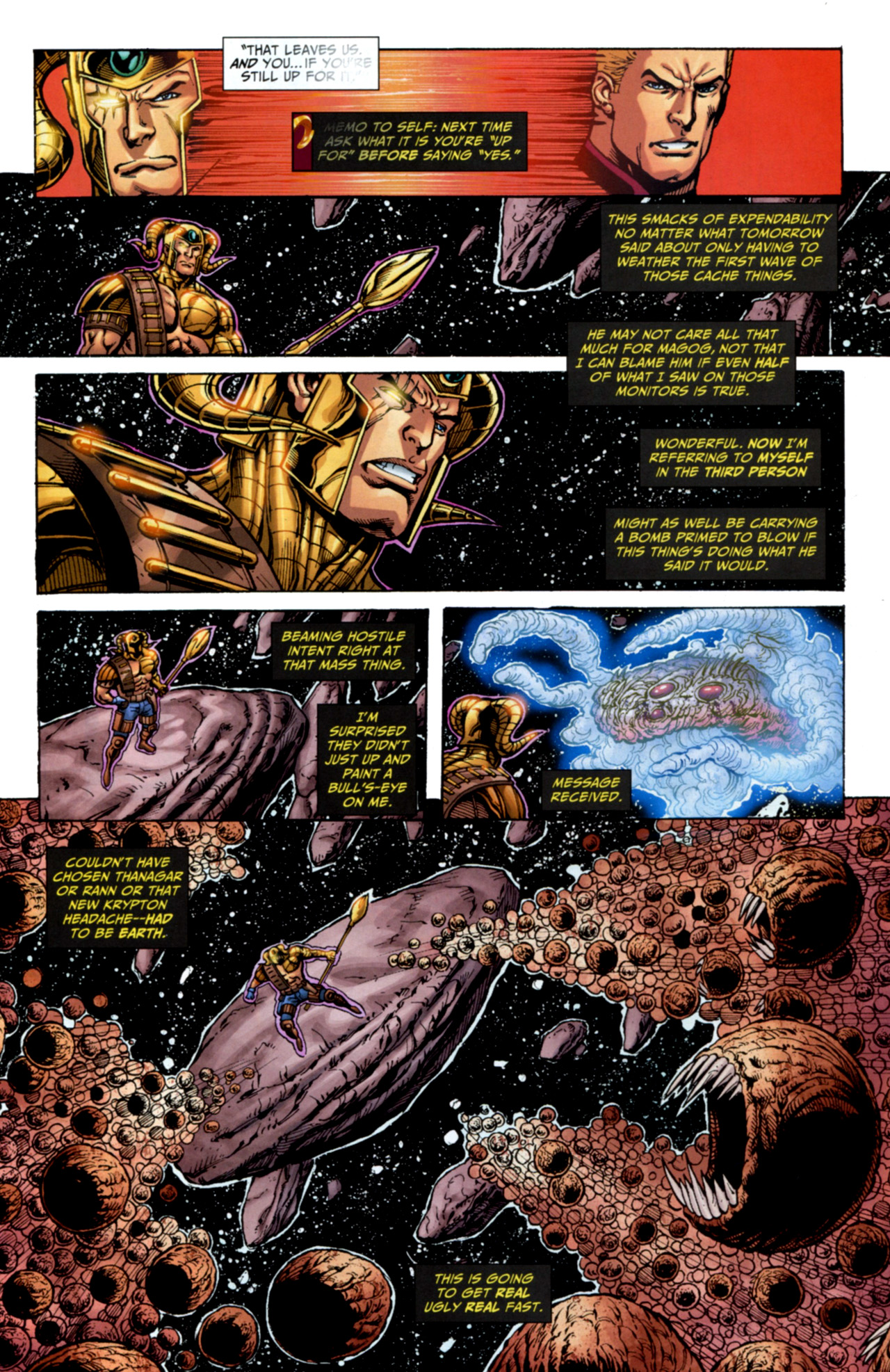 Read online Magog comic -  Issue #10 - 10