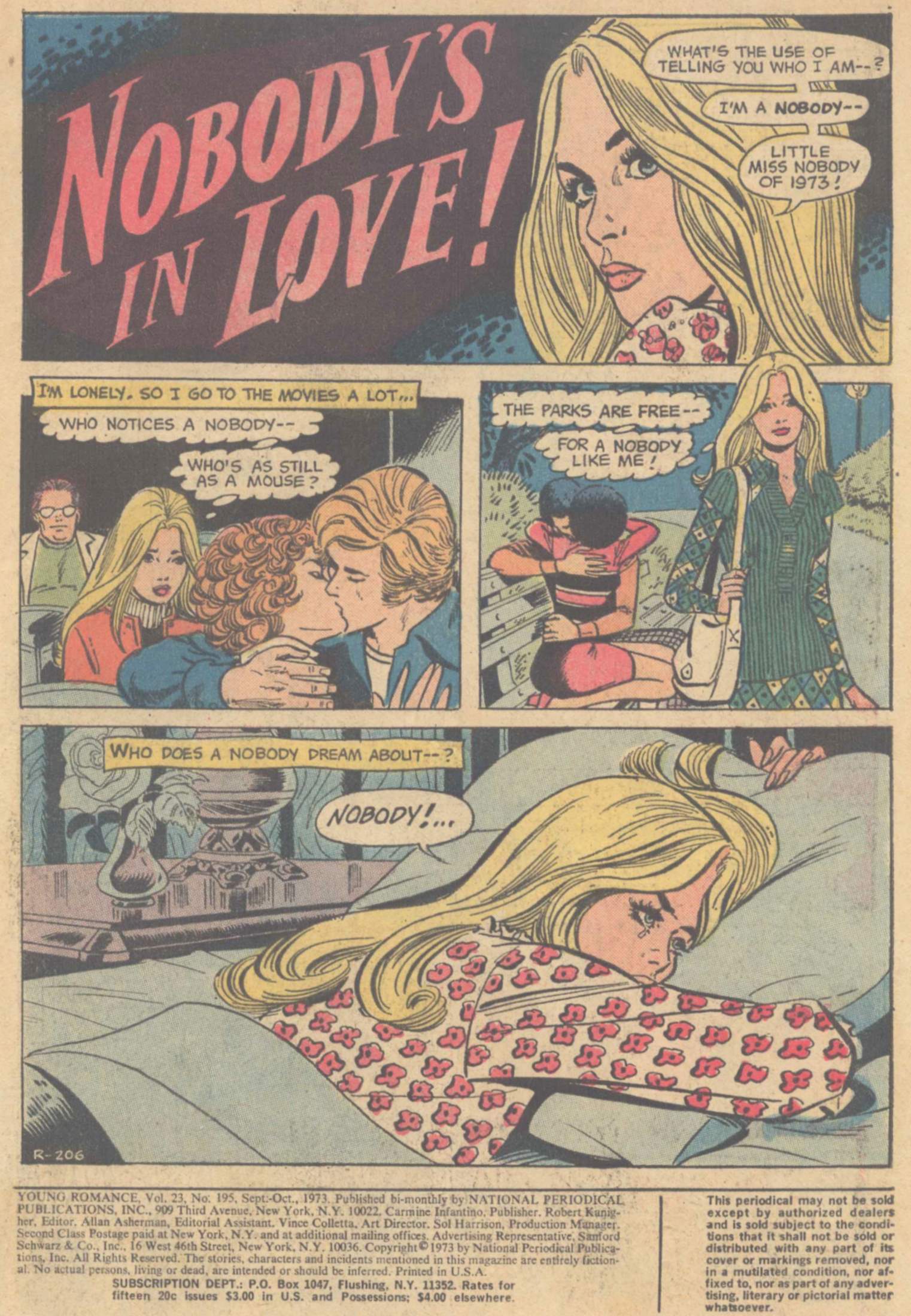 Read online Young Romance comic -  Issue #195 - 3