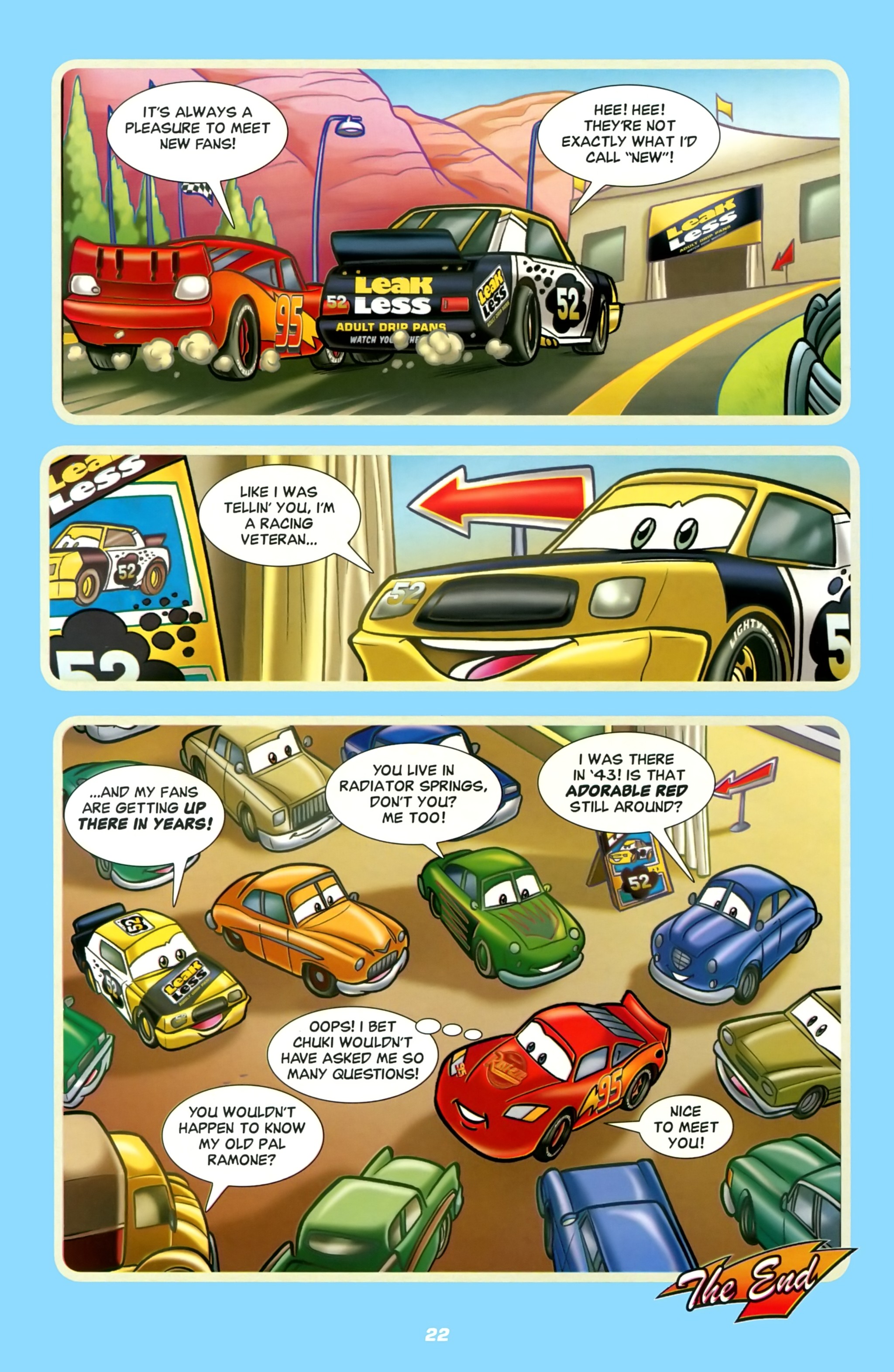 Read online Disney Pixar Cars comic -  Issue # Full - 22
