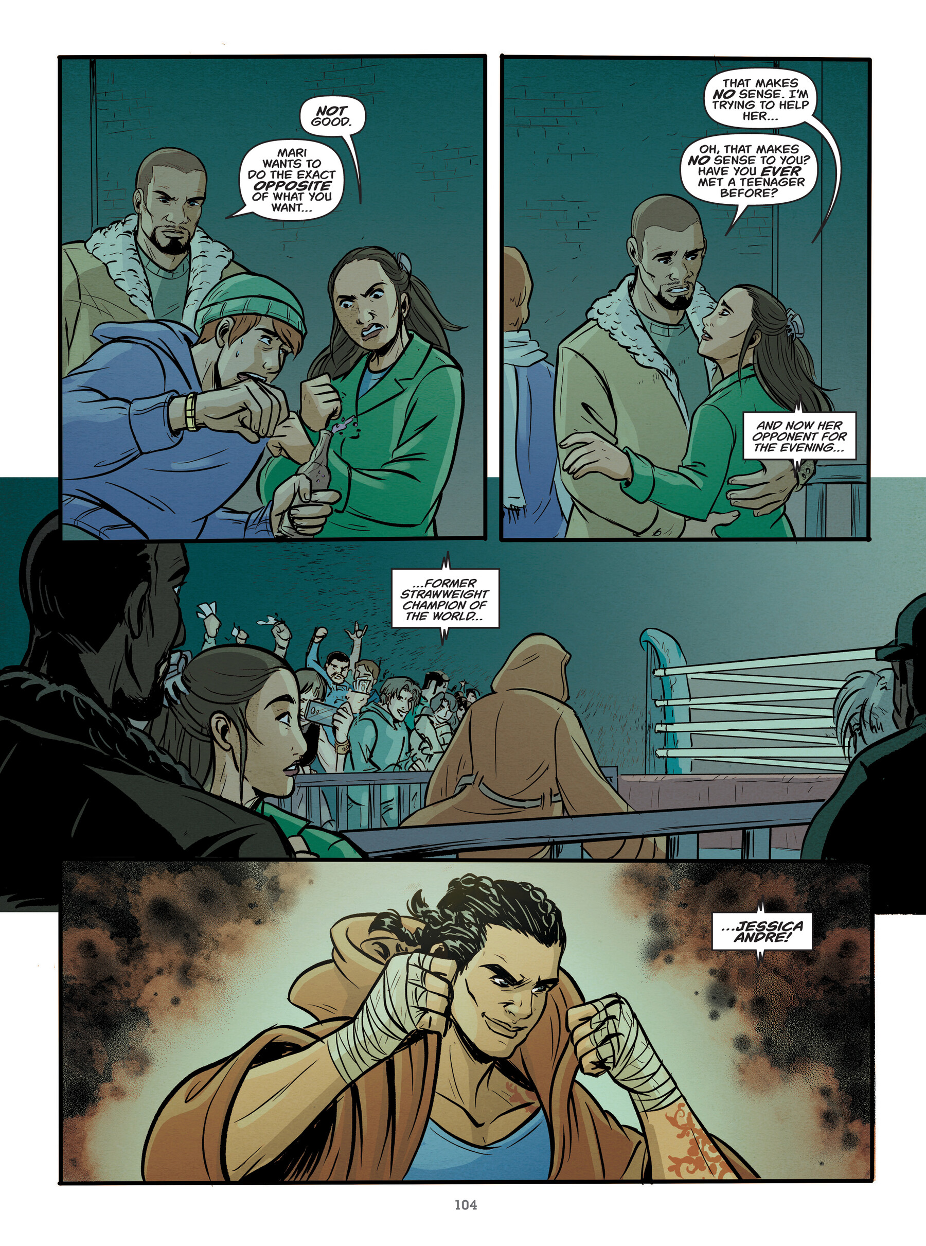 Read online Eight Limbs comic -  Issue # TPB - 98