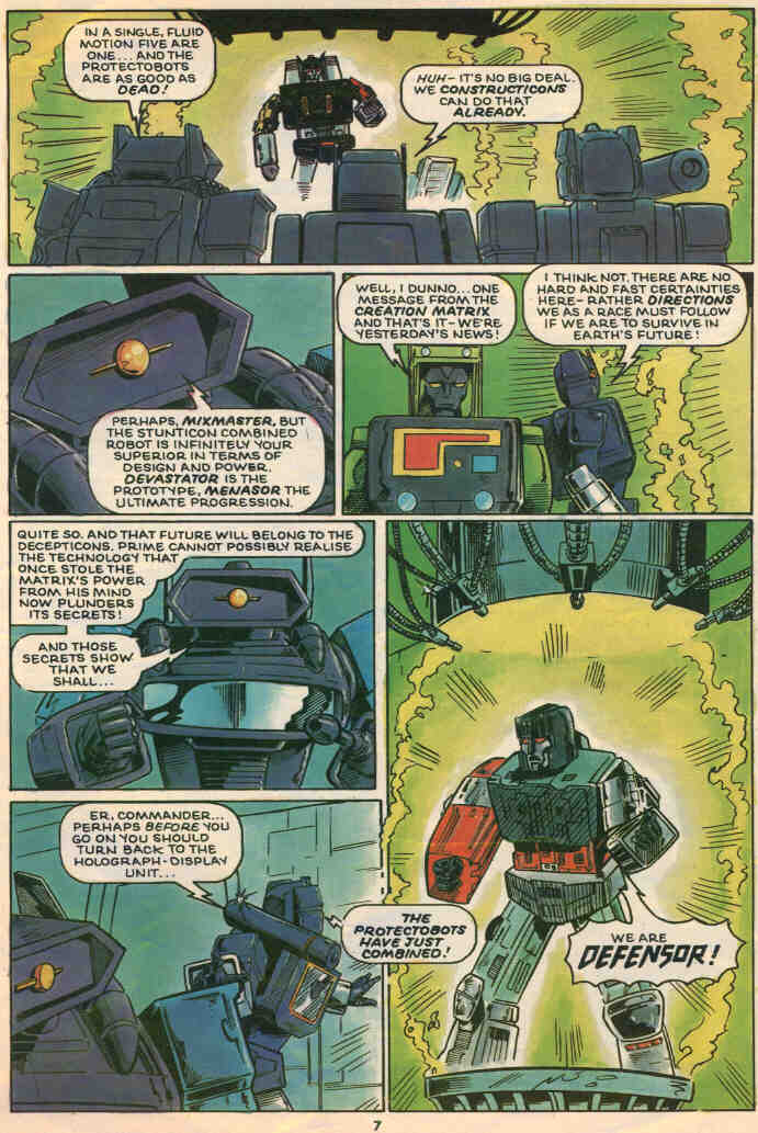 Read online The Transformers (UK) comic -  Issue #64 - 6