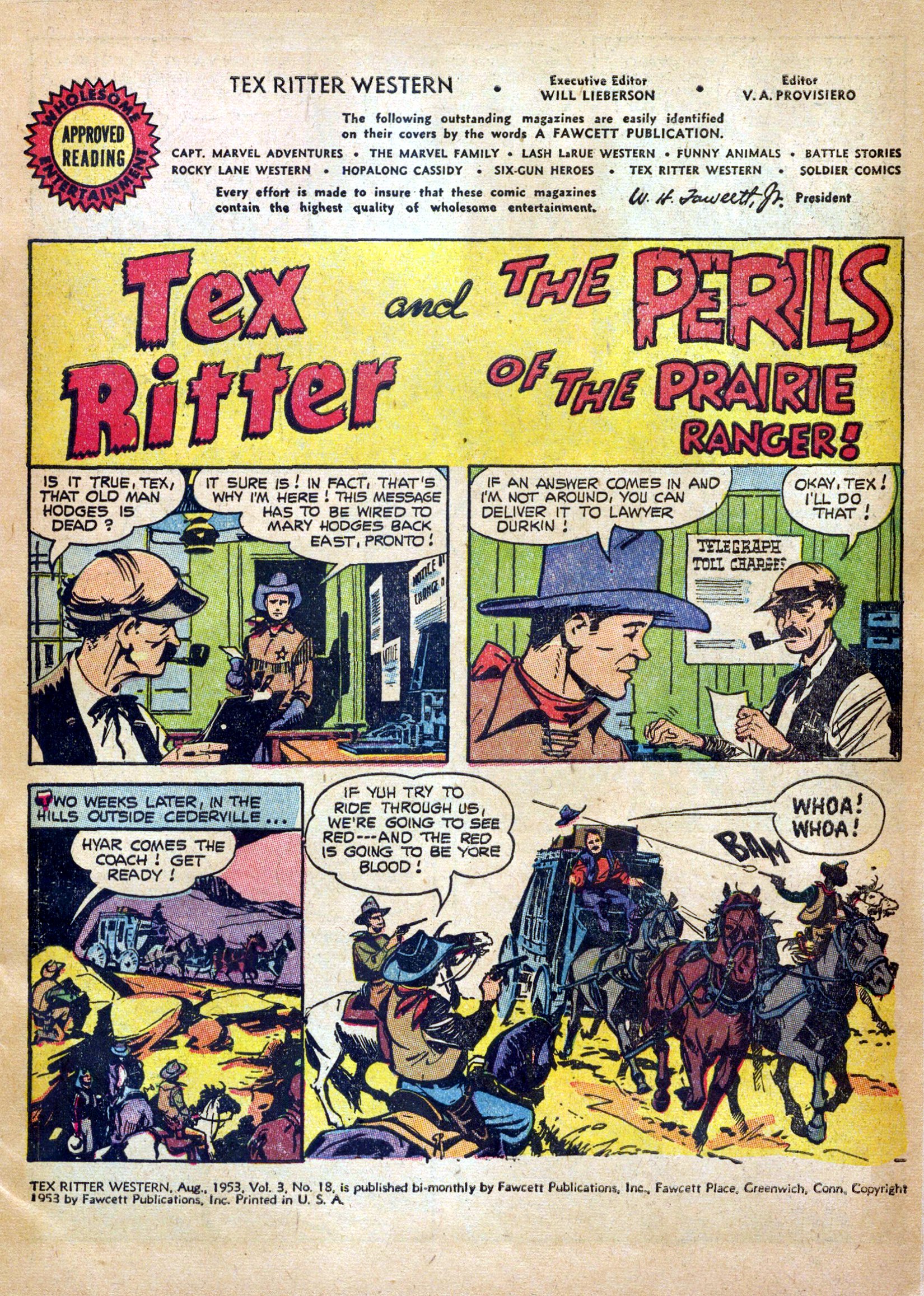 Read online Tex Ritter Western comic -  Issue #18 - 3
