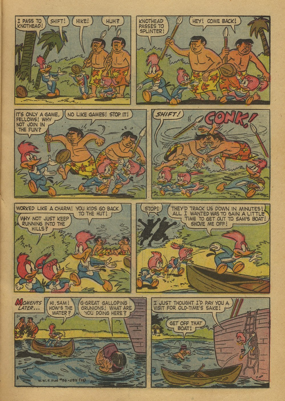 Read online Dell Giant comic -  Issue #24 - 19