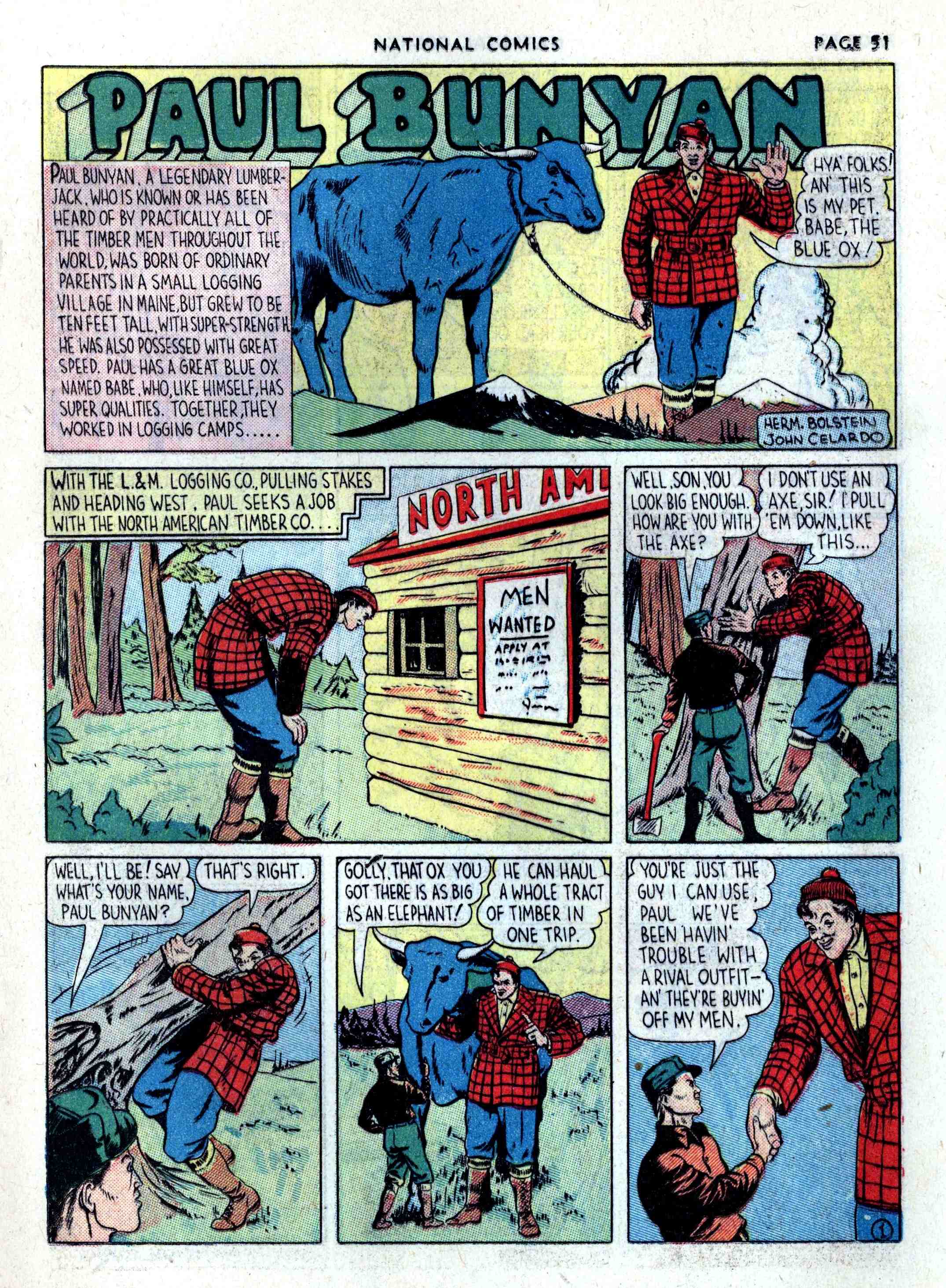 Read online National Comics comic -  Issue #1 - 53