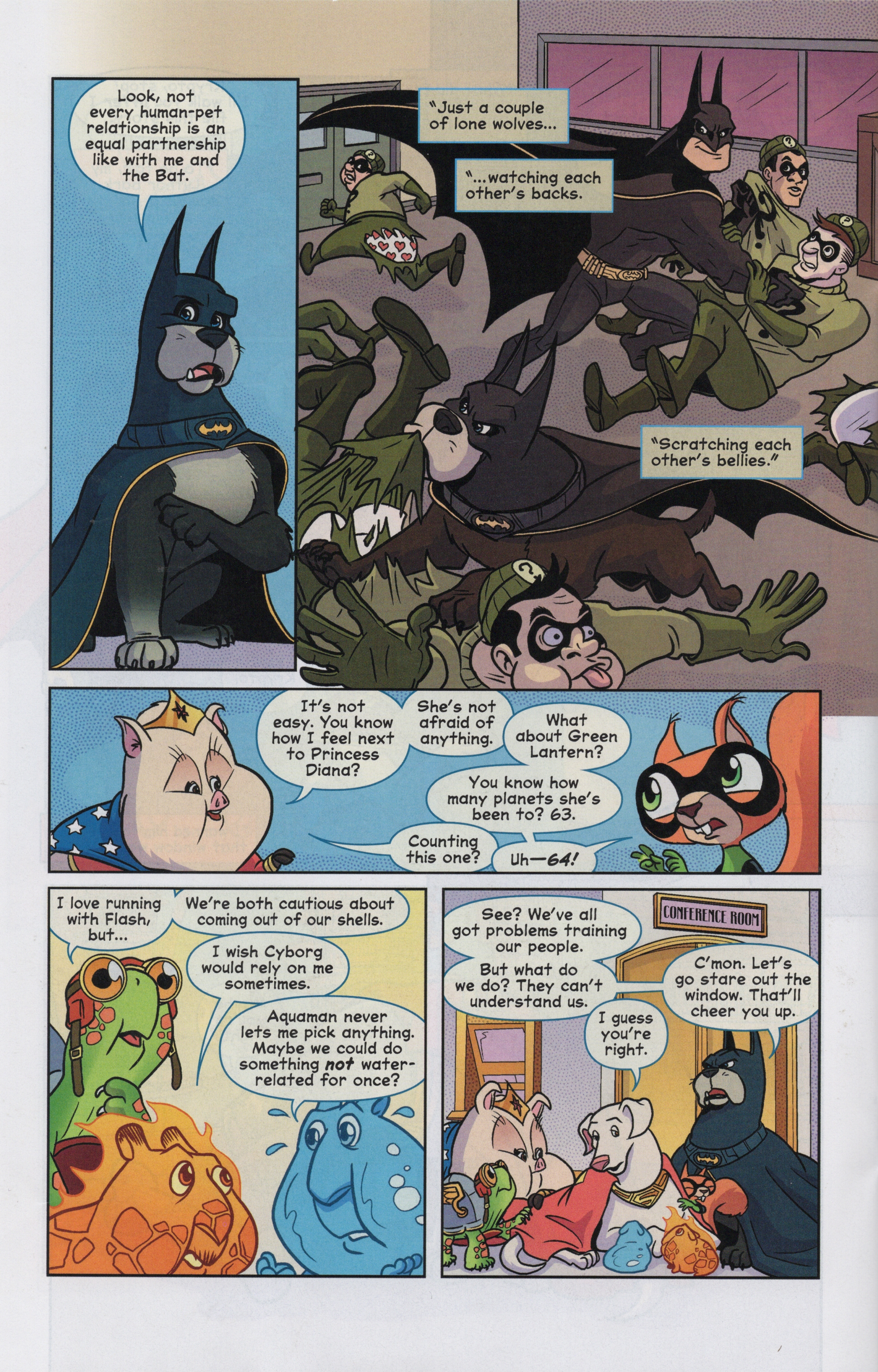Read online Free Comic Book Day 2022 comic -  Issue # DC League Of Superpets - 20