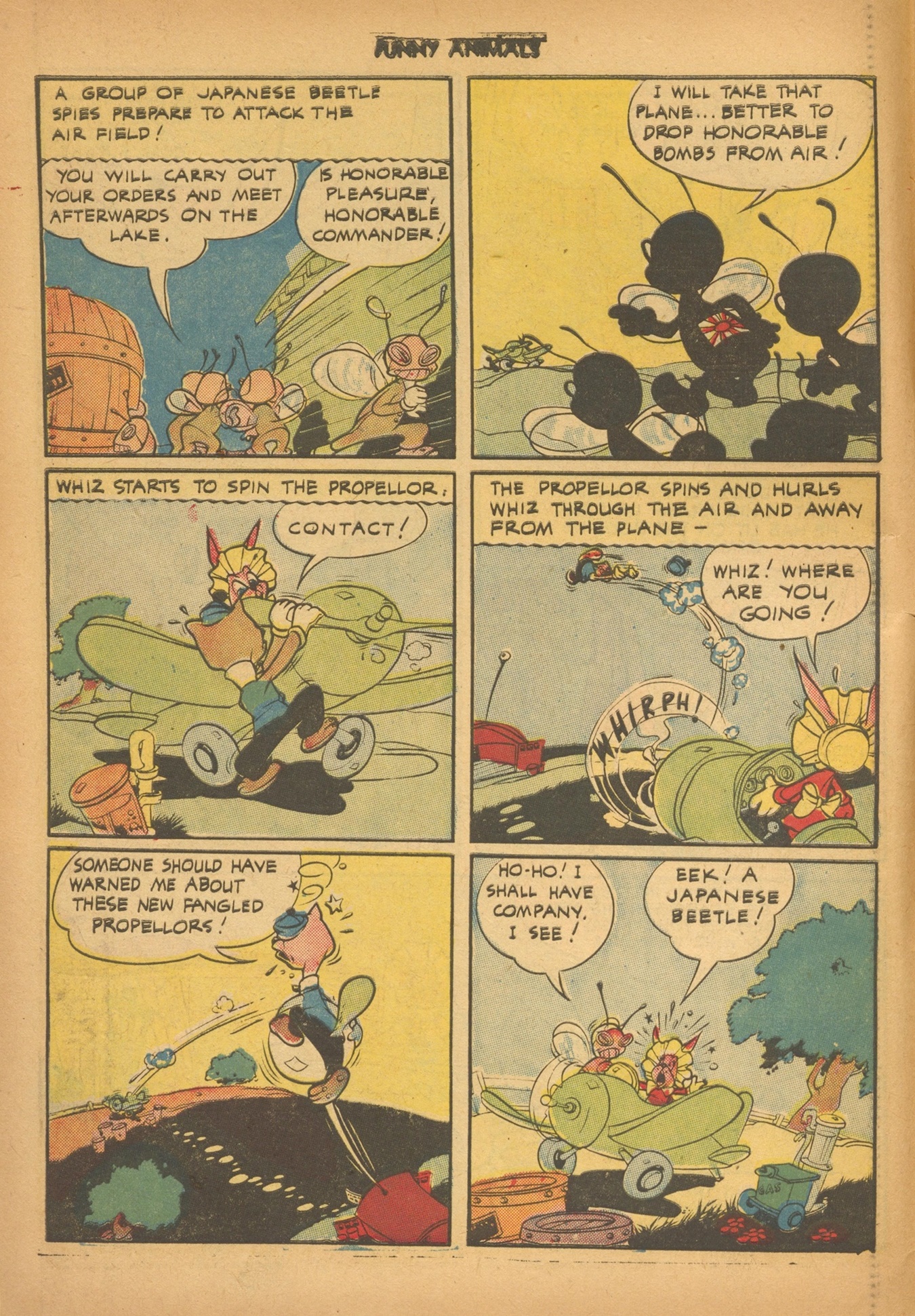 Read online Fawcett's Funny Animals comic -  Issue #12 - 10