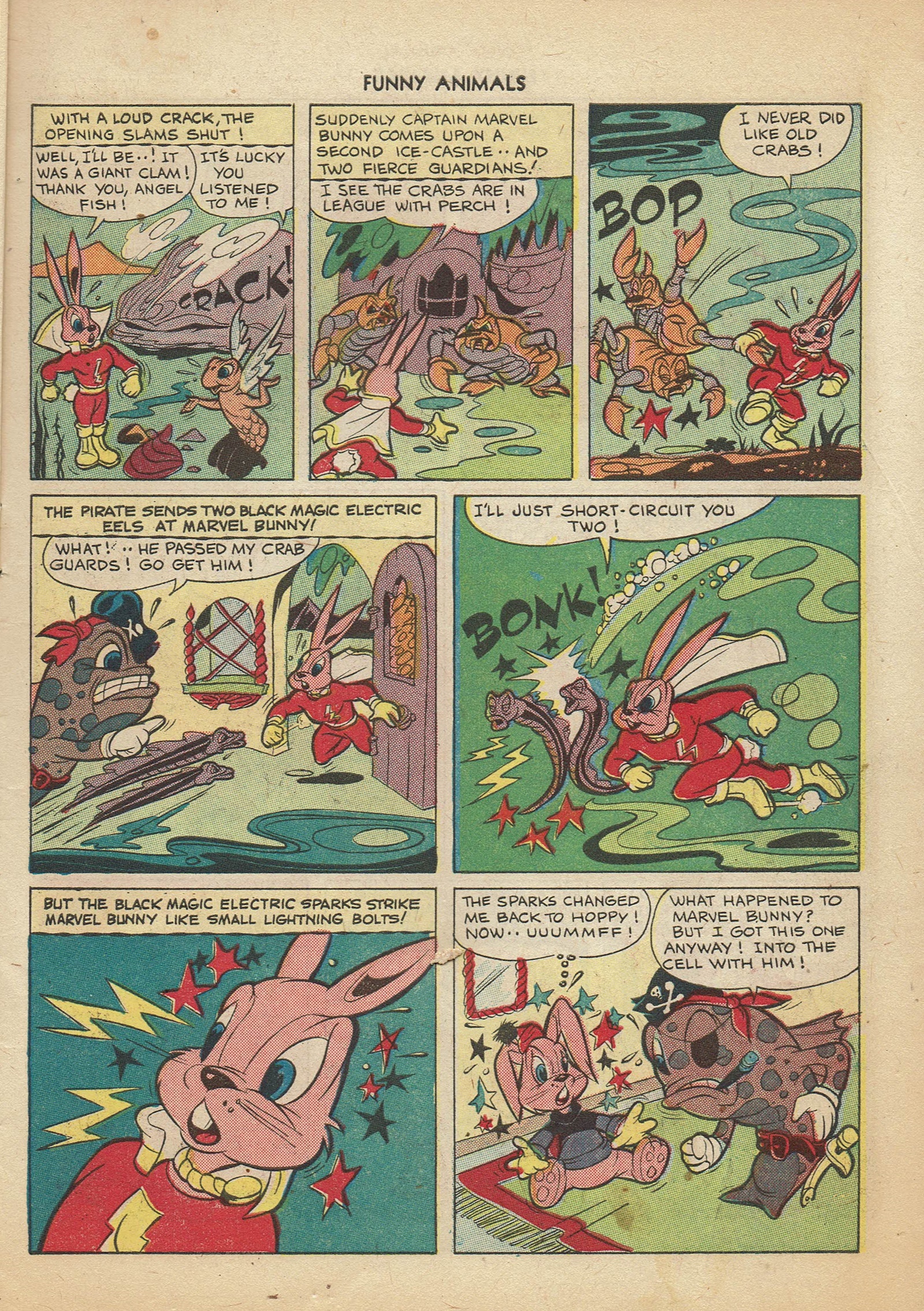 Read online Fawcett's Funny Animals comic -  Issue #25 - 7