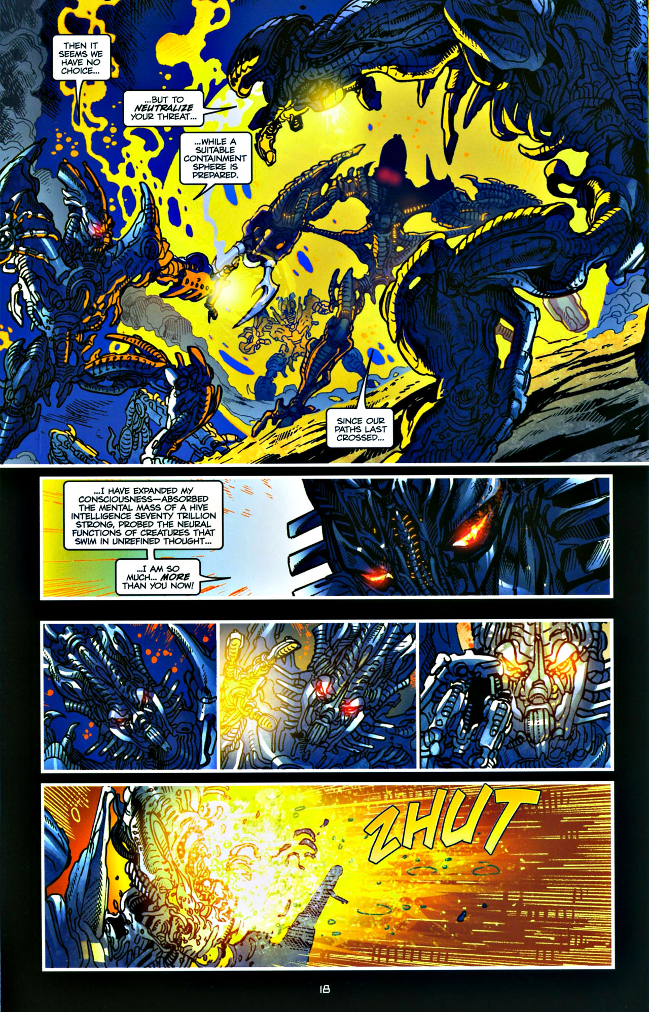 Read online Transformers: Tales of The Fallen comic -  Issue #4 - 19