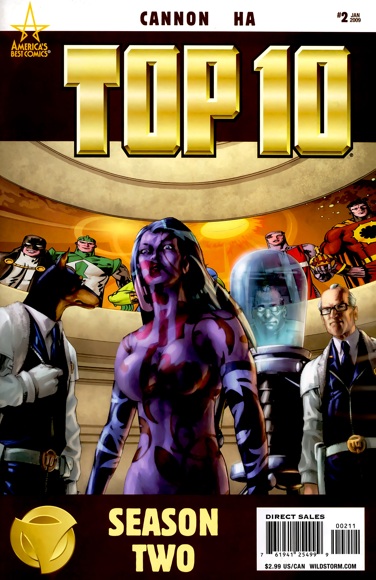 Read online Top 10 Season Two comic -  Issue #2 - 1
