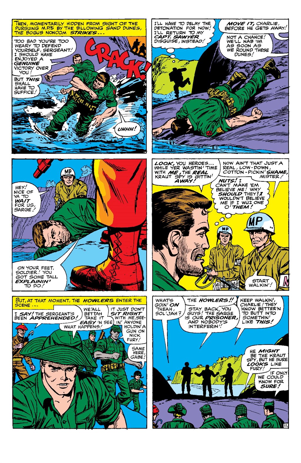 Read online Sgt. Fury Epic Collection: The Howling Commandos comic -  Issue #Sgt. Fury Epic Collection Berlin Breakout (Part 2) - 44