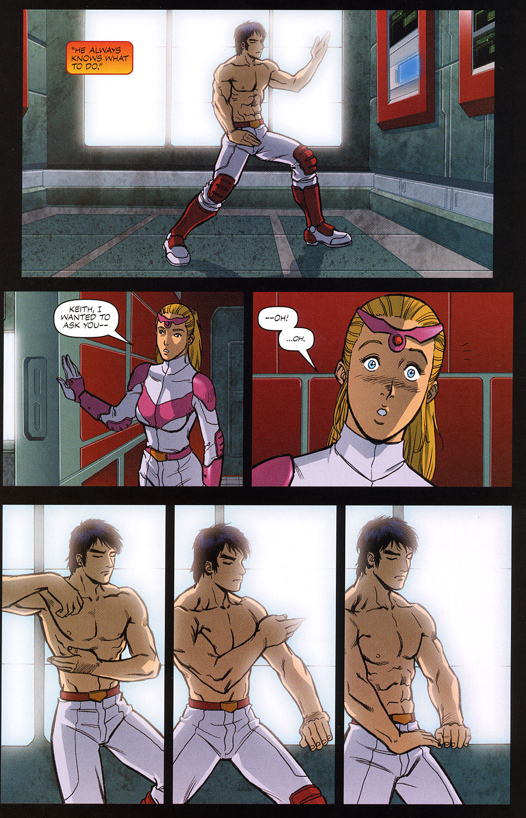 Read online Voltron: Defender of the Universe comic -  Issue #8 - 23