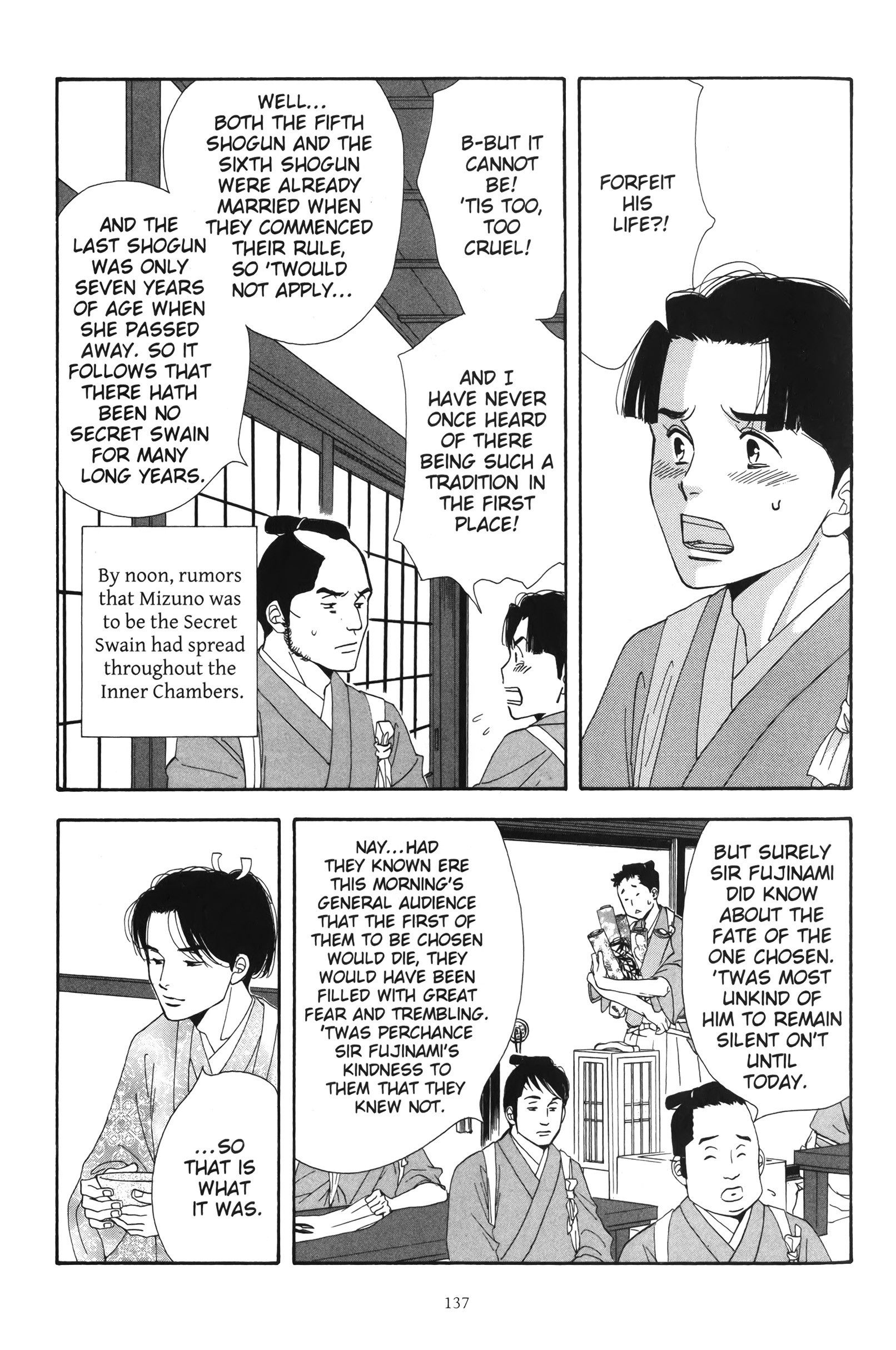 Read online Ōoku: The Inner Chambers comic -  Issue # TPB 1 - 137