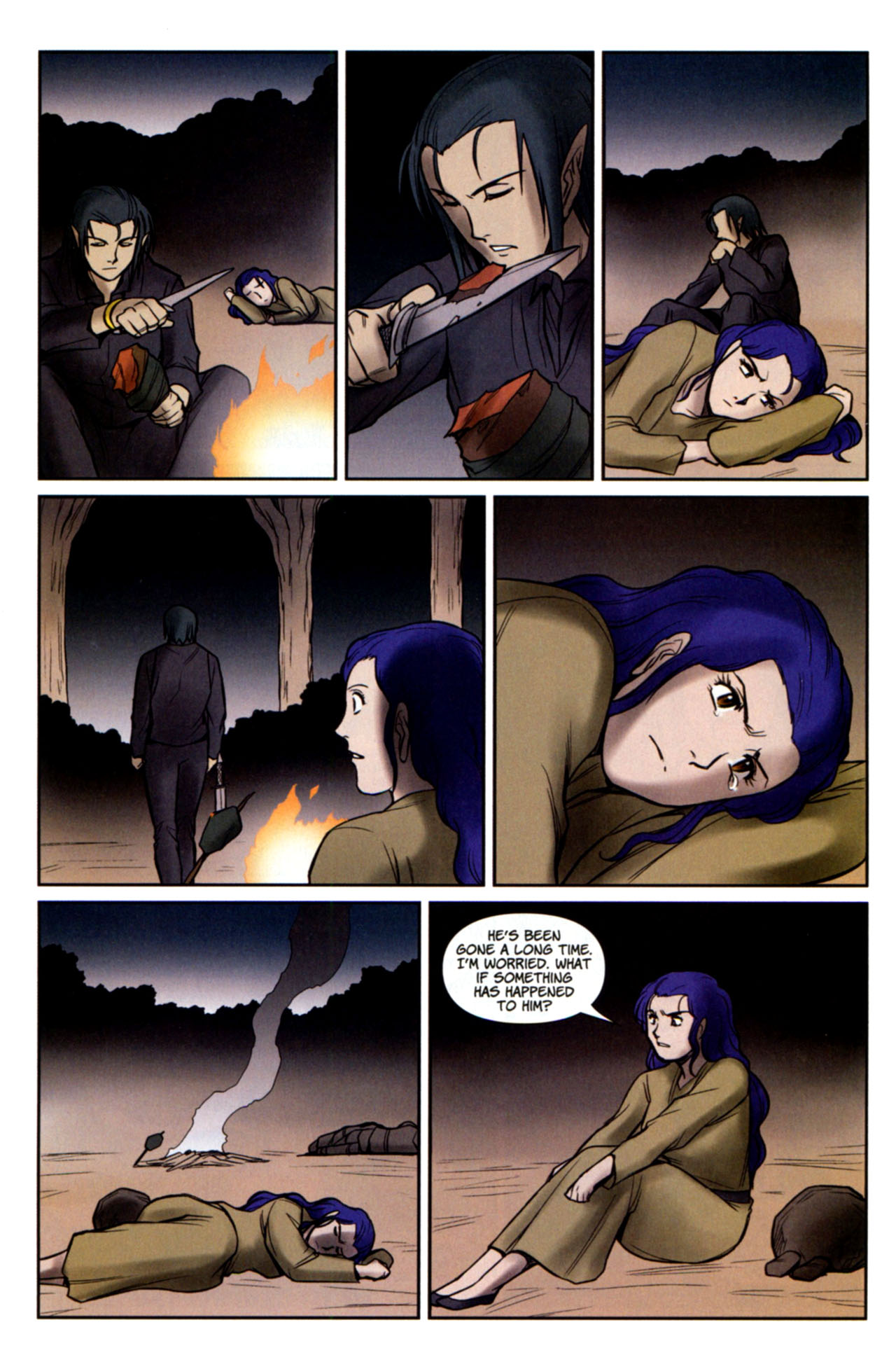 Read online Lords of Avalon: Knight of Darkness comic -  Issue #4 - 20