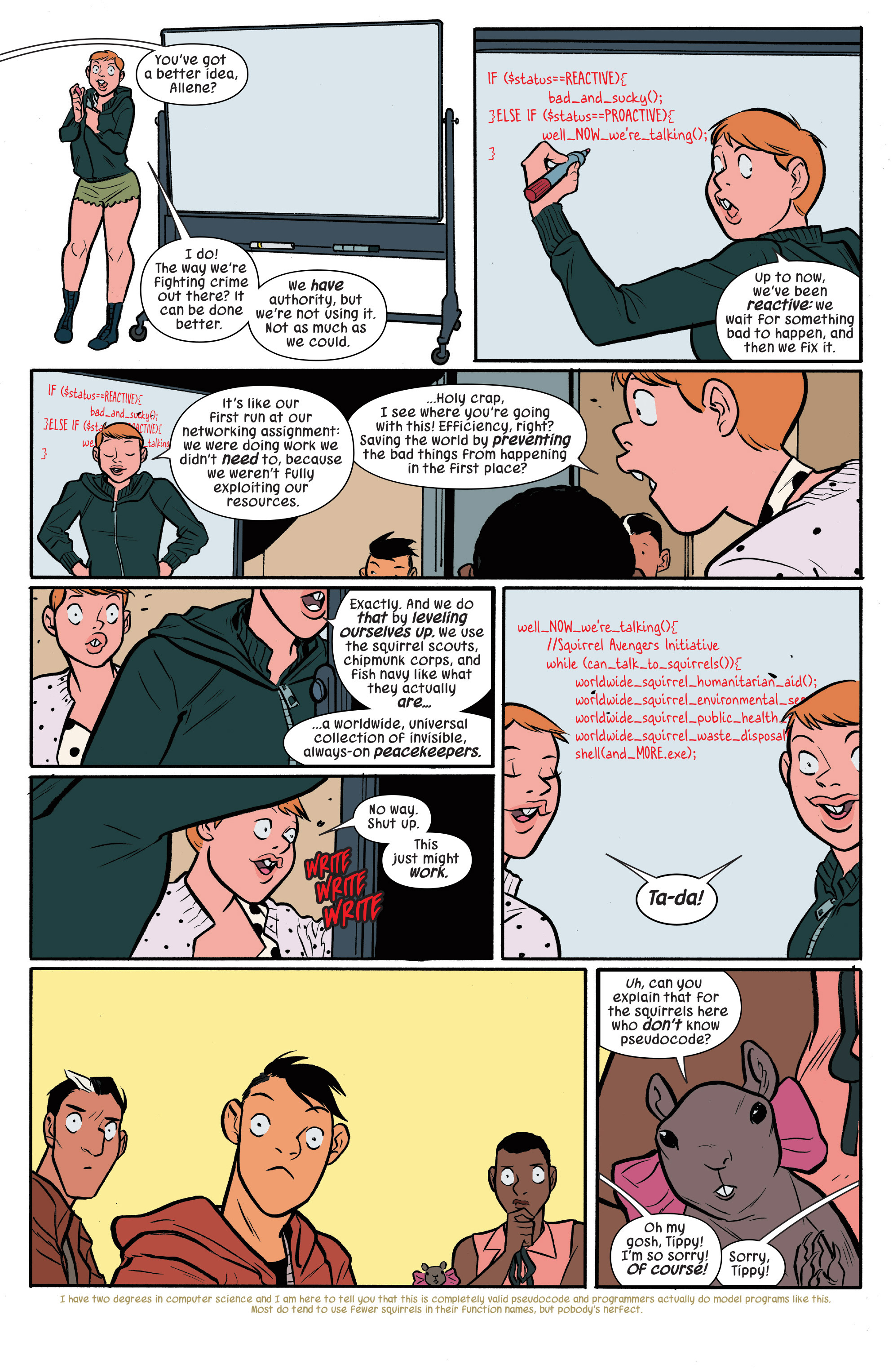 Read online The Unbeatable Squirrel Girl Beats Up the Marvel Universe comic -  Issue # TPB - 36