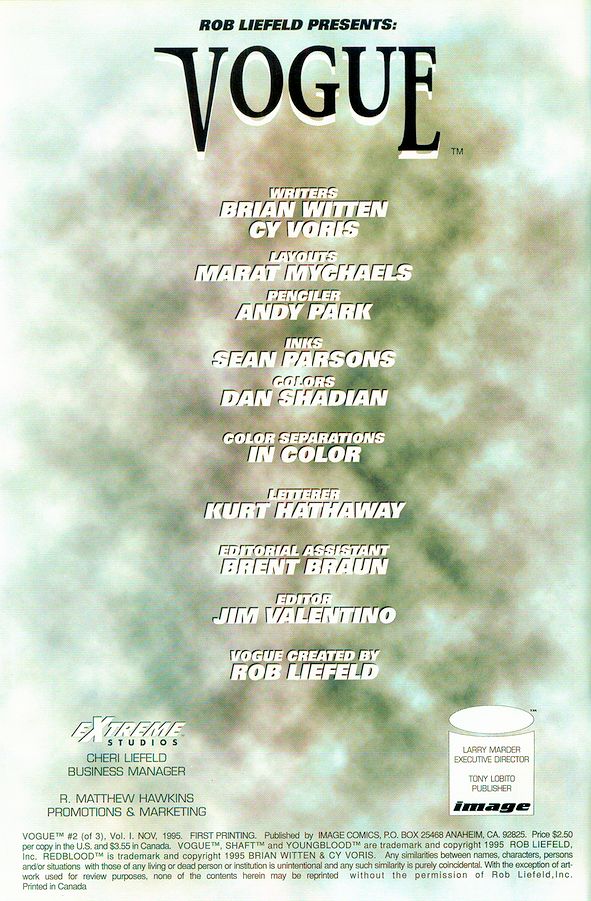 Read online Vogue comic -  Issue #2 - 2