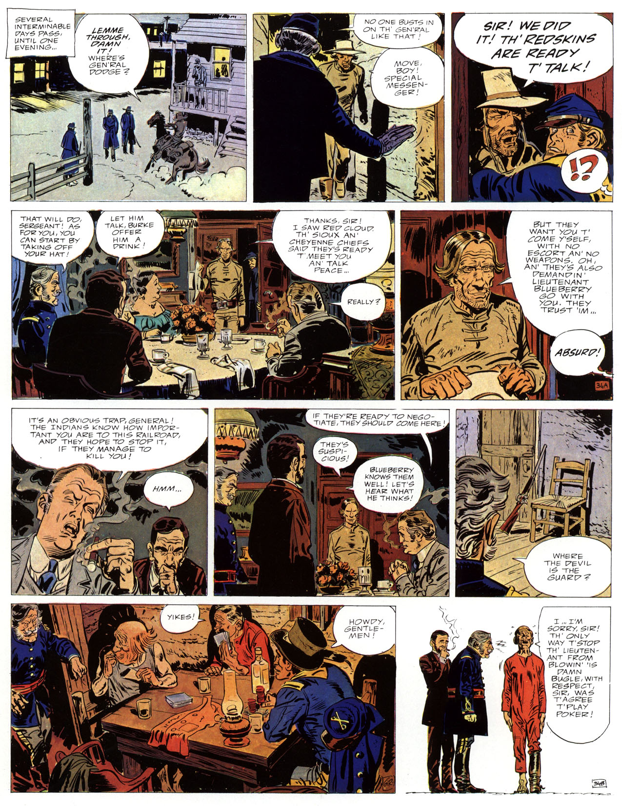 Read online Epic Graphic Novel: Lieutenant Blueberry comic -  Issue #3 - 38