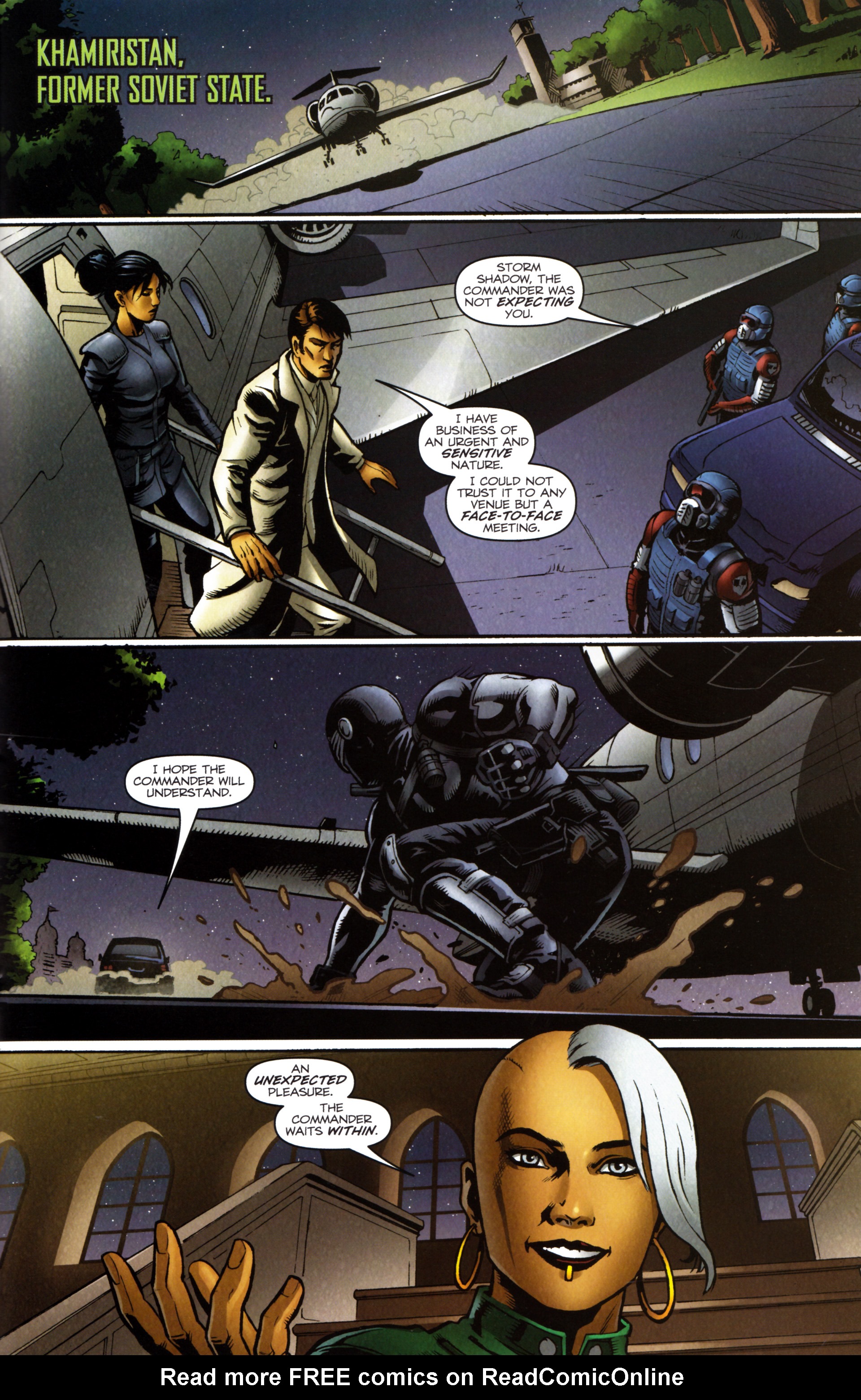 Read online Snake Eyes and Storm Shadow comic -  Issue #15 - 19