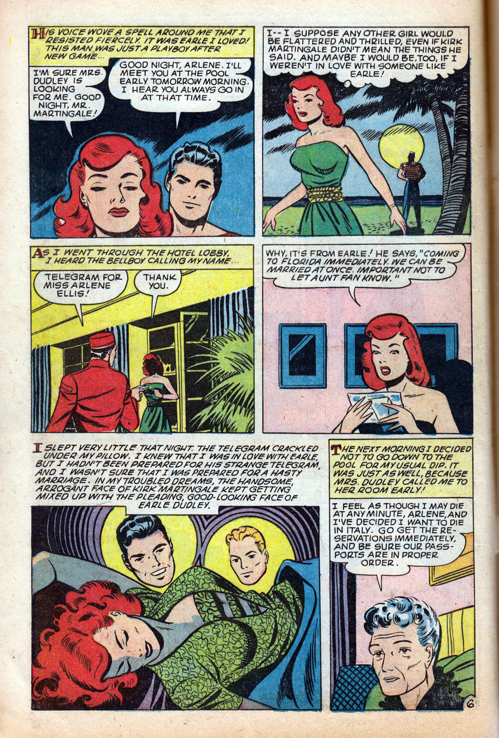 Read online Glamorous Romances comic -  Issue #50 - 8