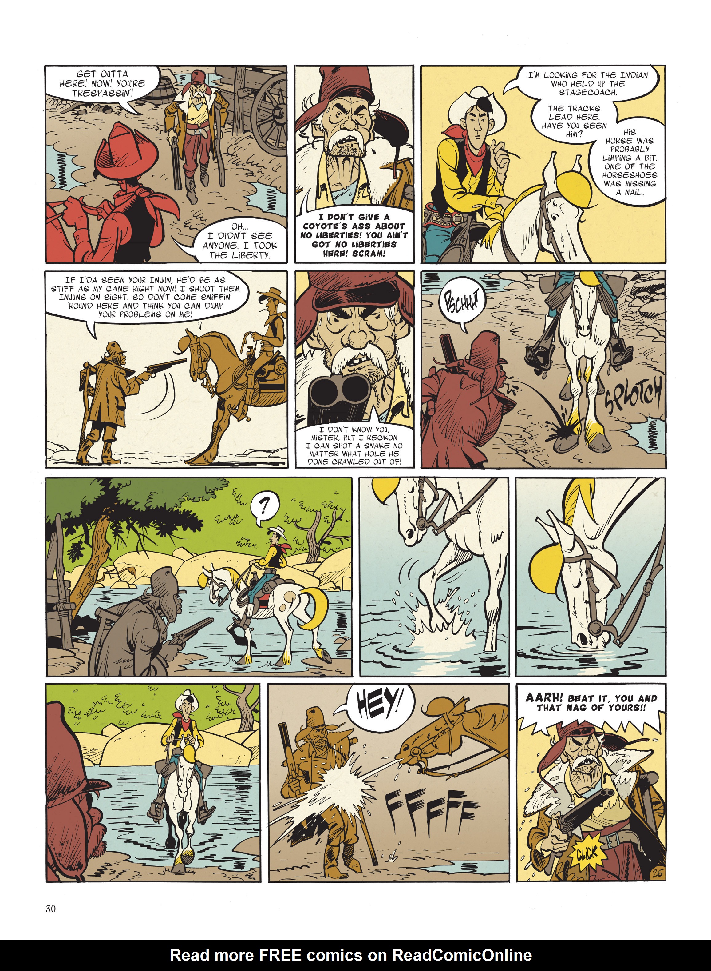 Read online The Man Who Shot Lucky Luke comic -  Issue # Full - 32
