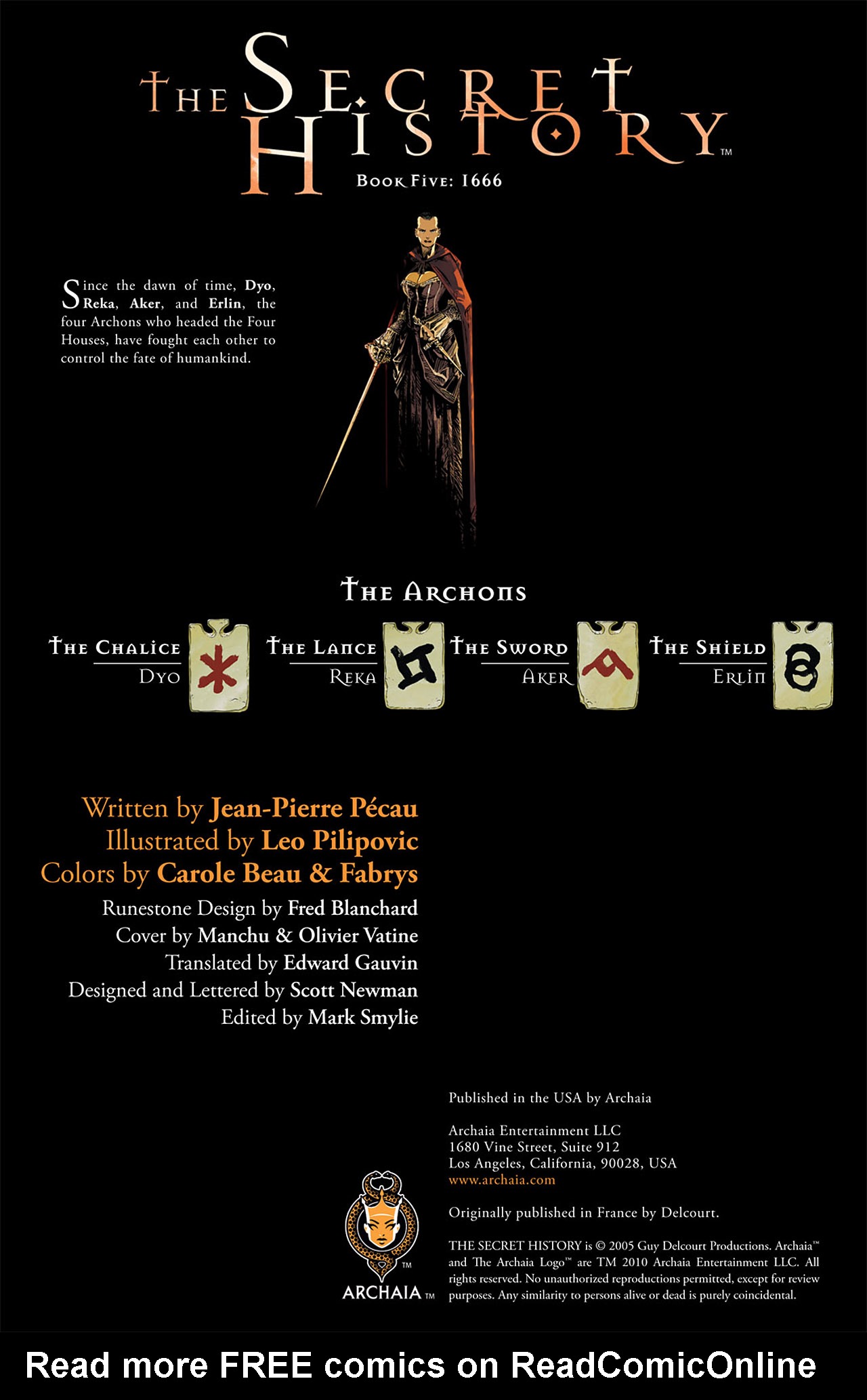 Read online The Secret History comic -  Issue #5 - 3