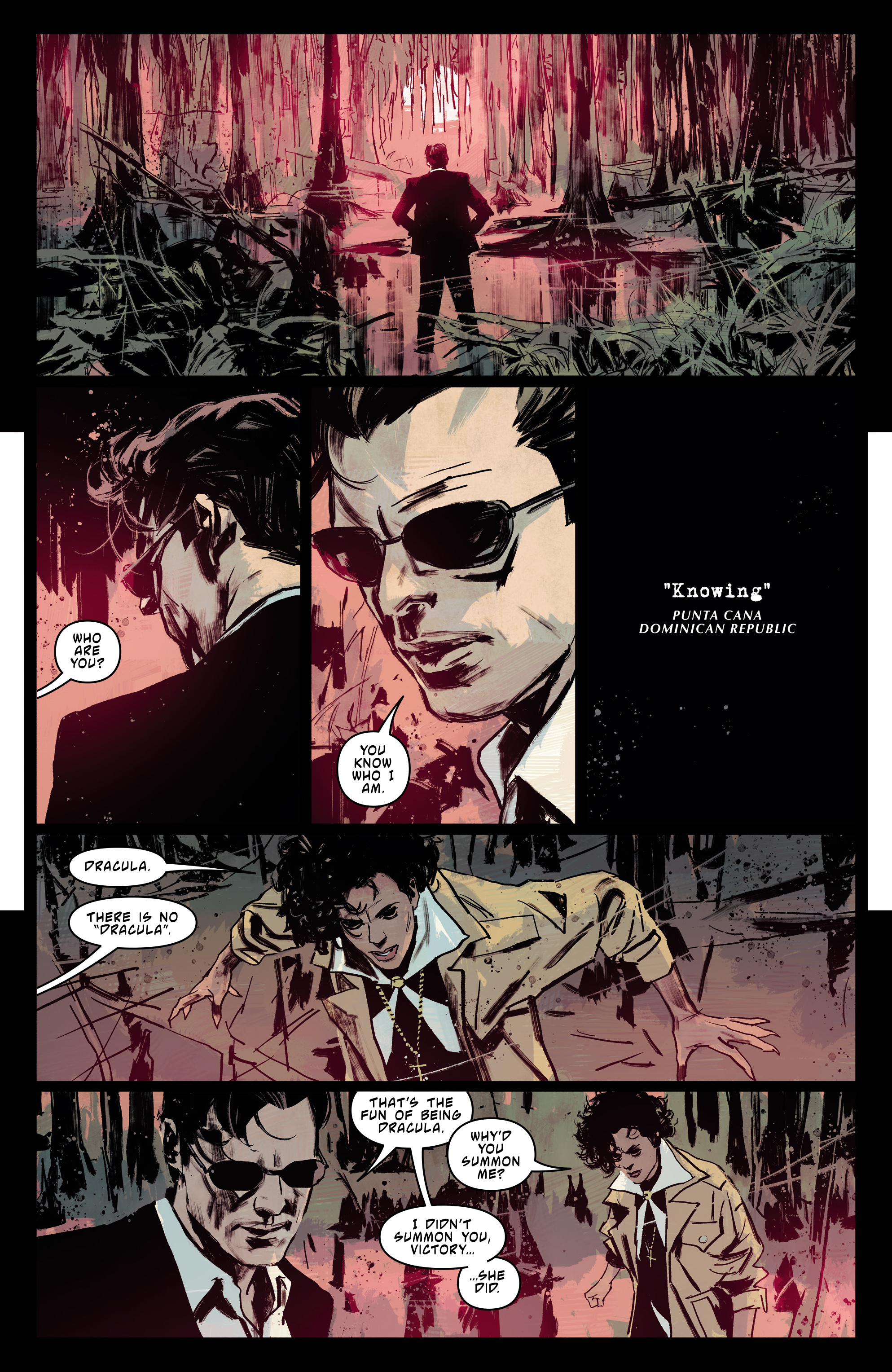 Read online Vampirella/Dracula: Rage comic -  Issue #1 - 5