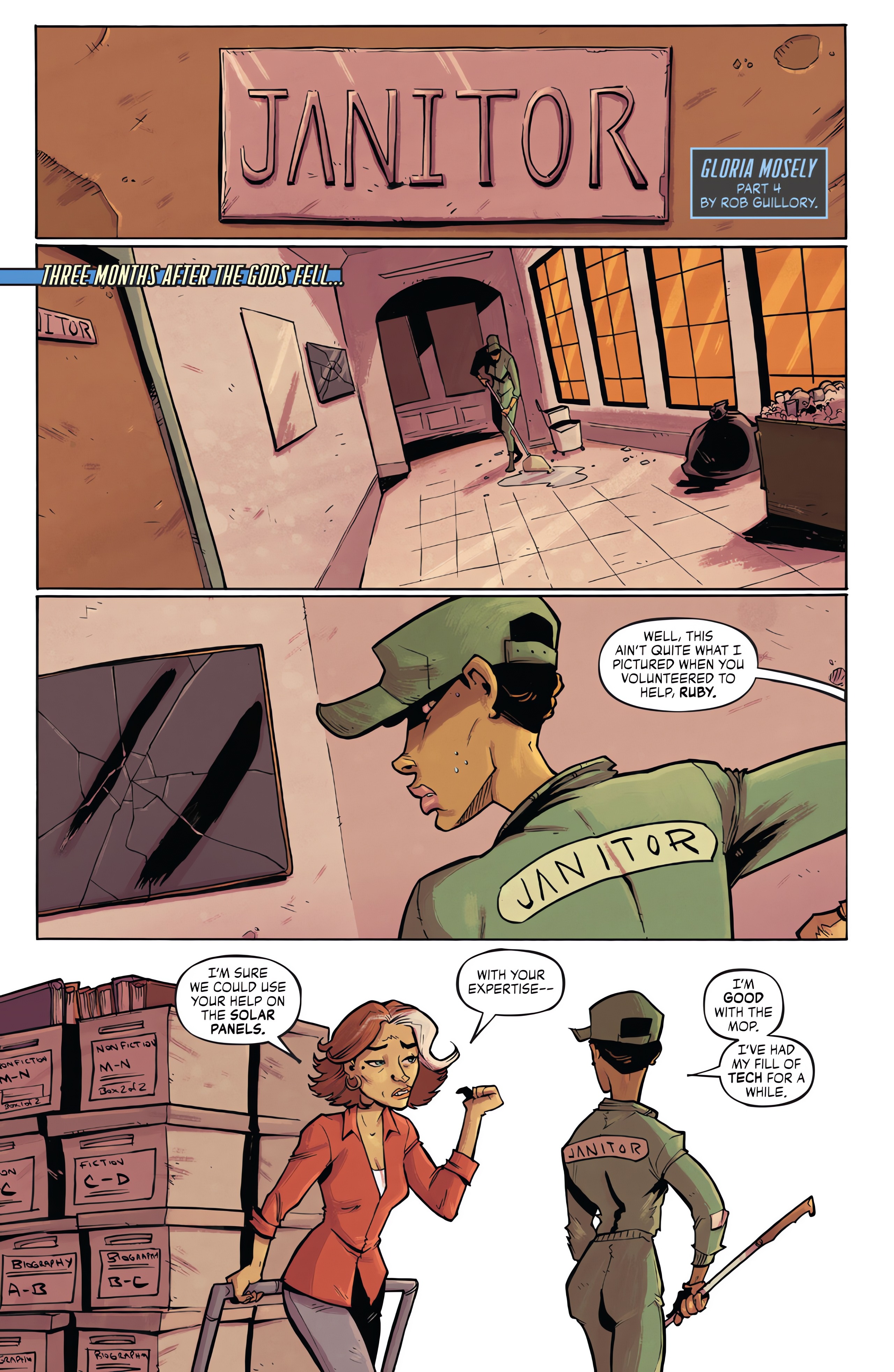 Read online Mosely comic -  Issue #5 - 26