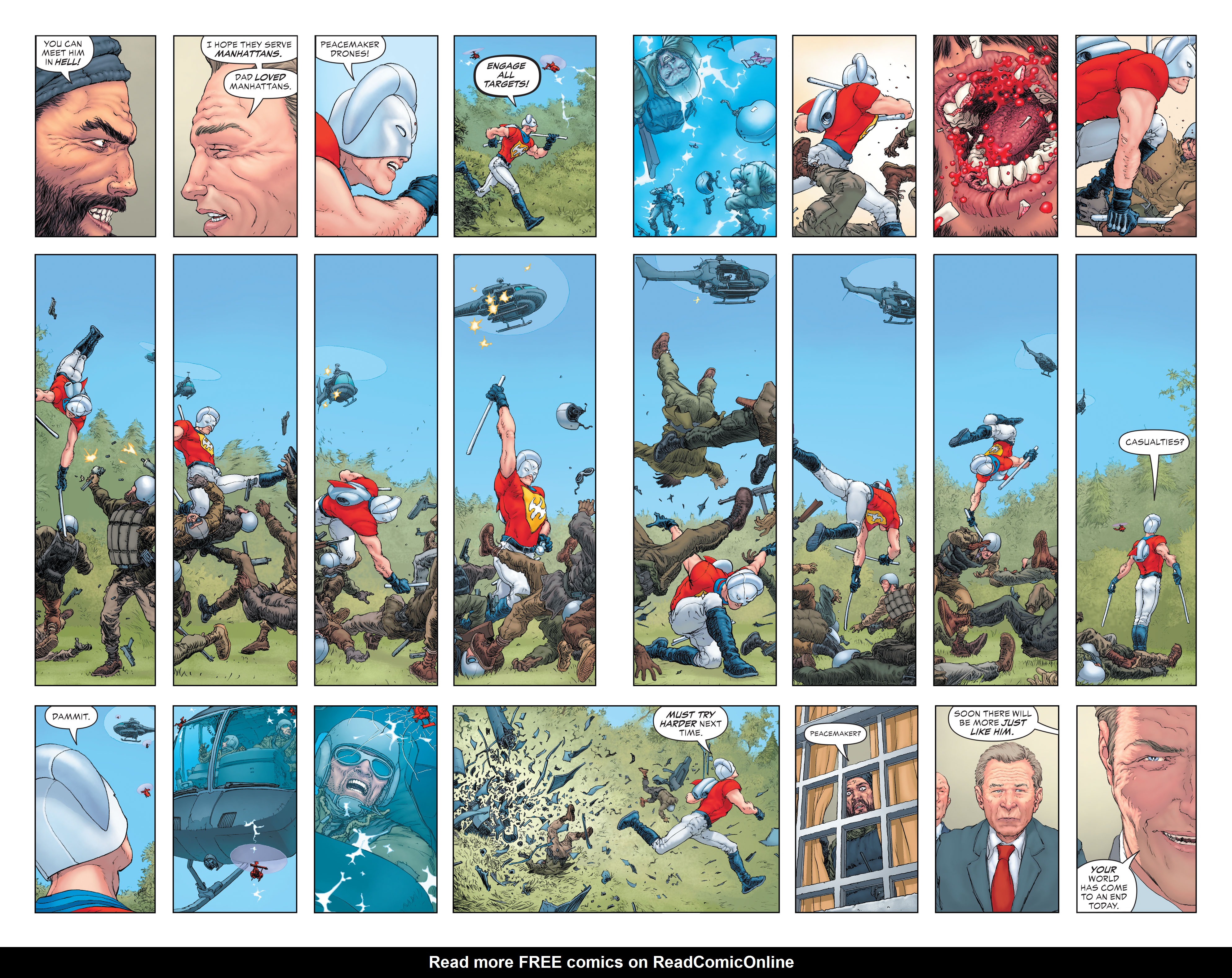 Read online The Multiversity: Pax Americana comic -  Issue # Full - 30