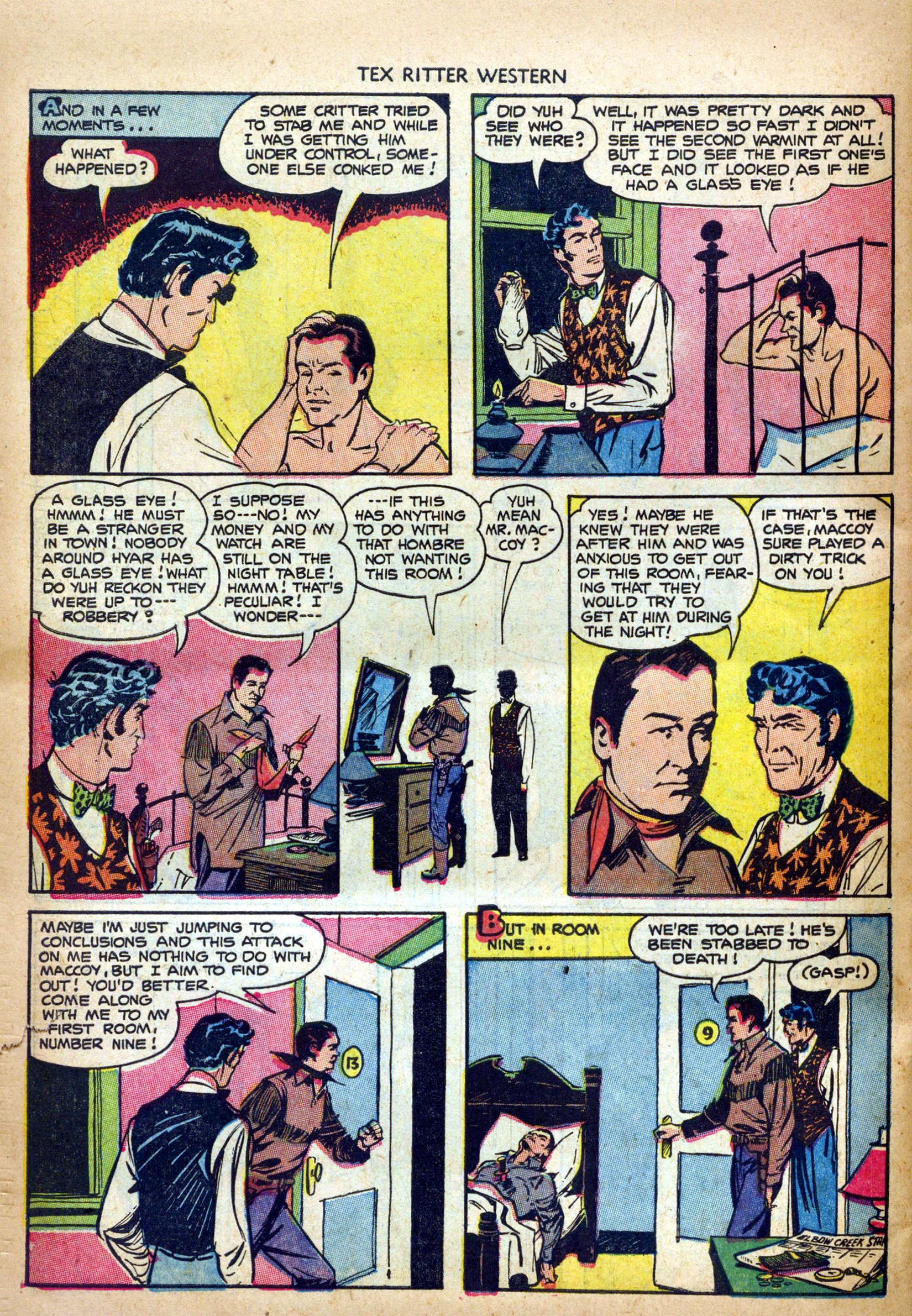 Read online Tex Ritter Western comic -  Issue #19 - 30