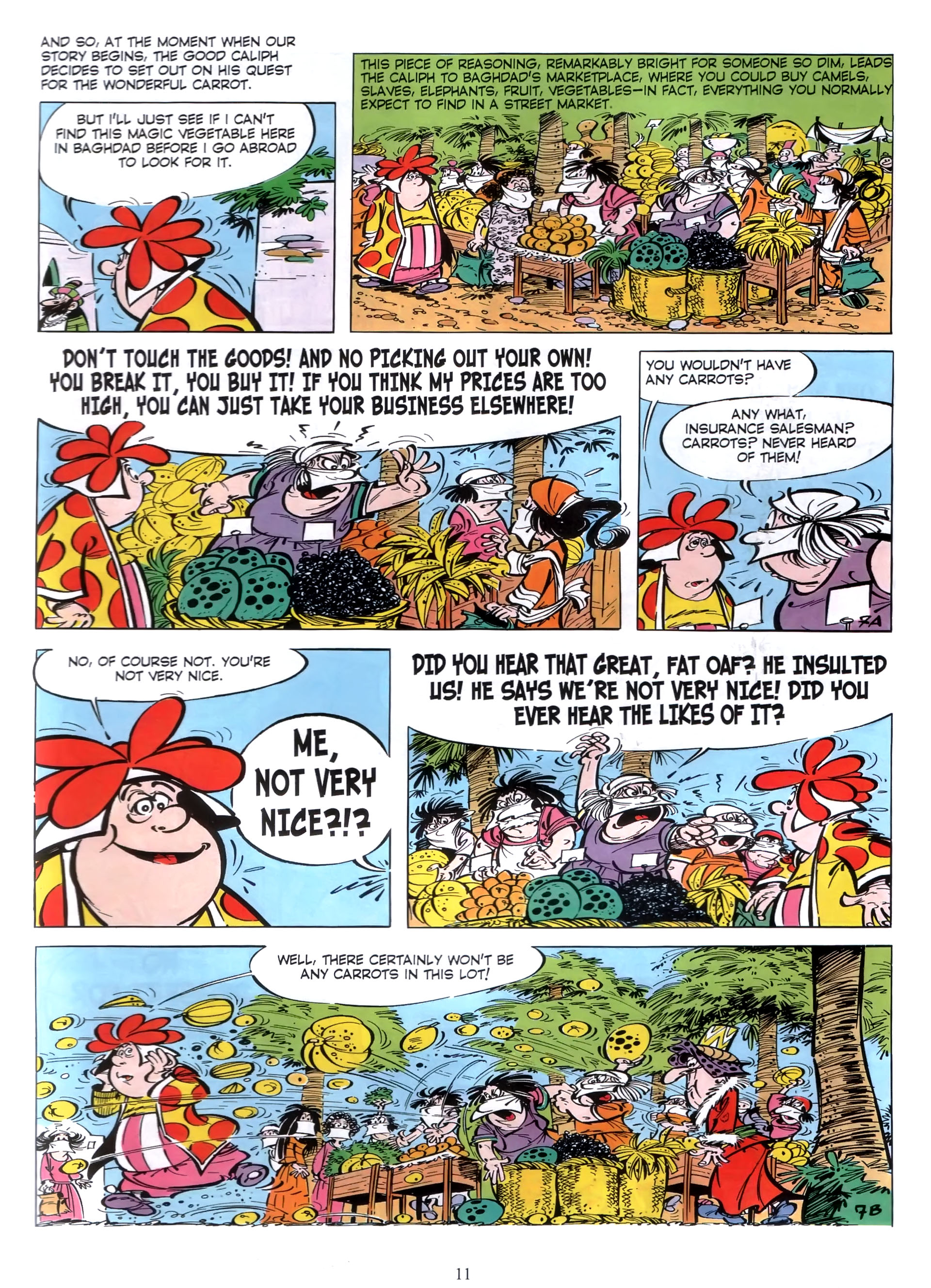 Read online Iznogoud comic -  Issue #5 - 9