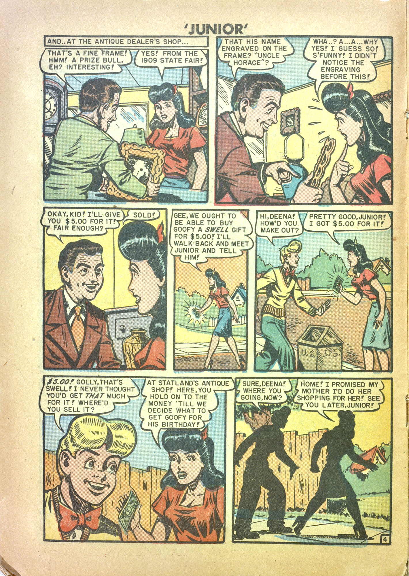 Read online Junior (1947) comic -  Issue #13 - 14