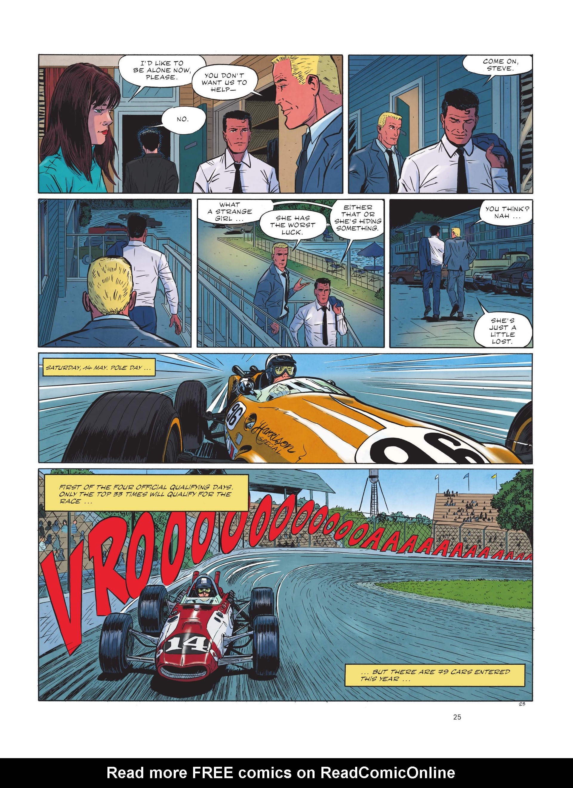 Read online Michel Vaillant: Legendary Races: In the Hell of Indianapolis comic -  Issue # Full - 27