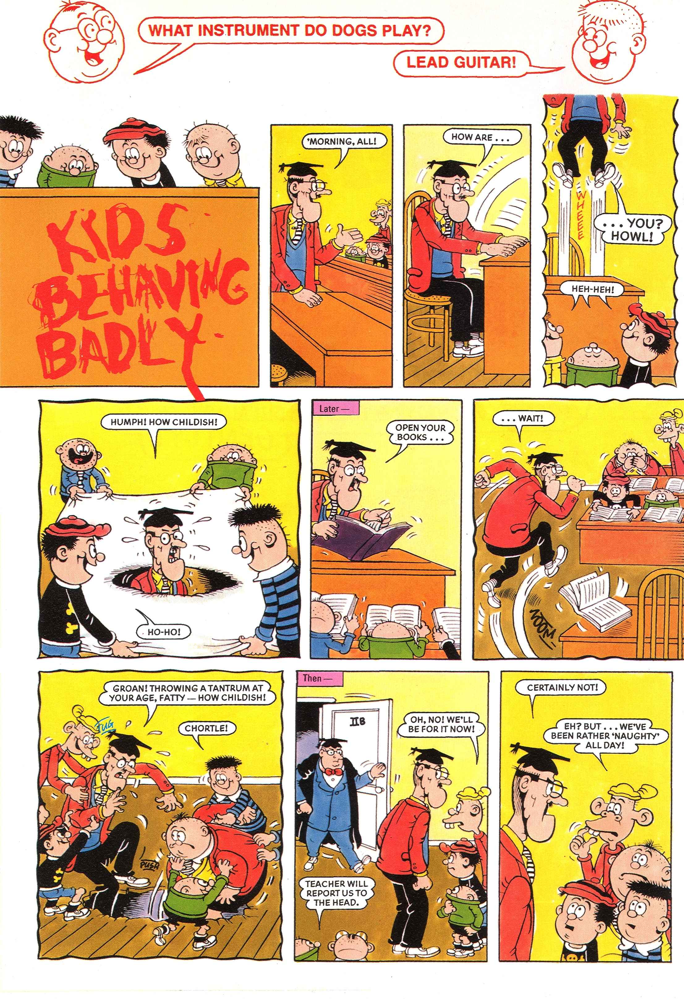 Read online Bash Street Kids comic -  Issue #2006 - 50