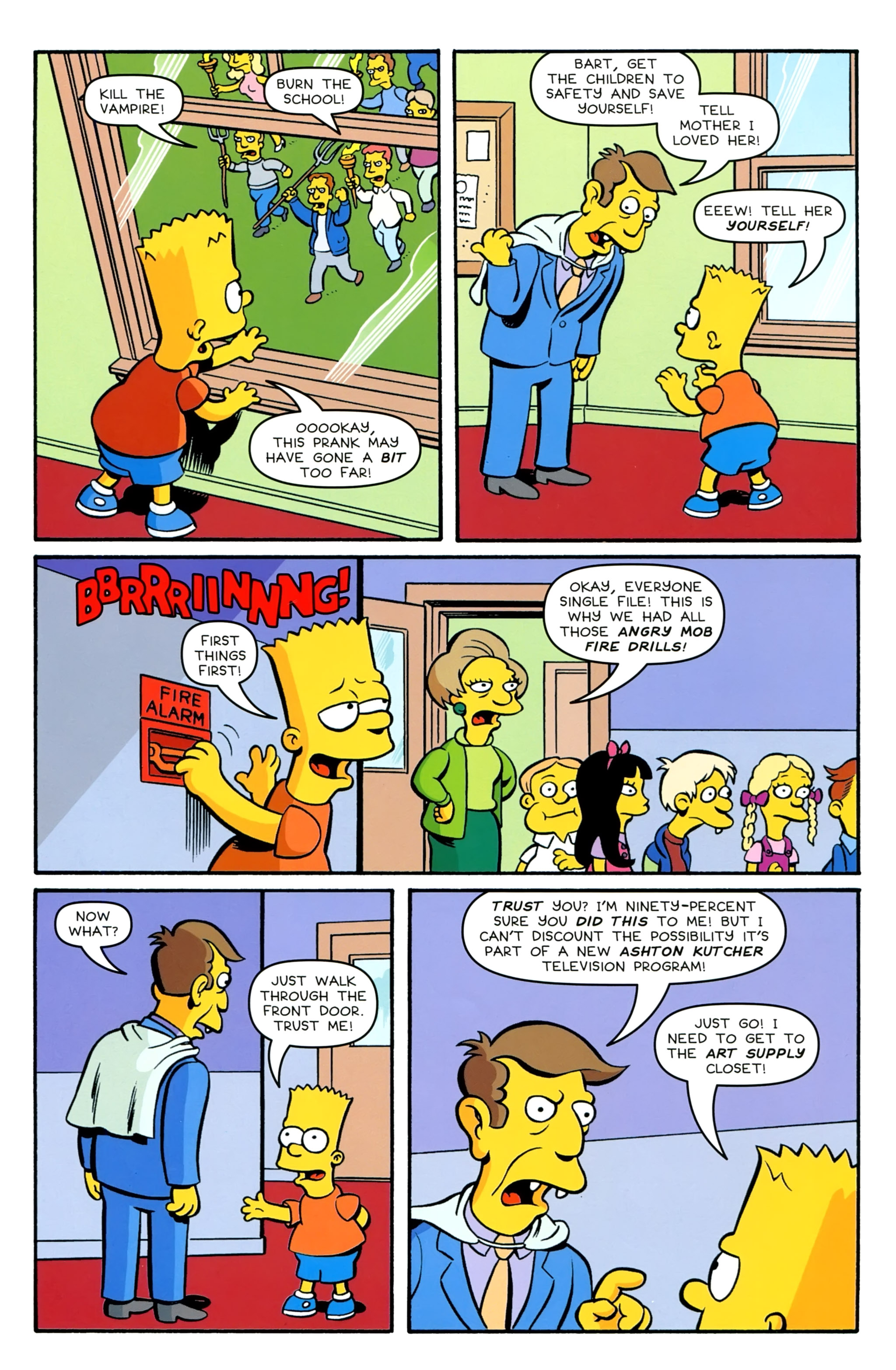 Read online Bongo Comics Free-For-All! comic -  Issue #2016 - 25