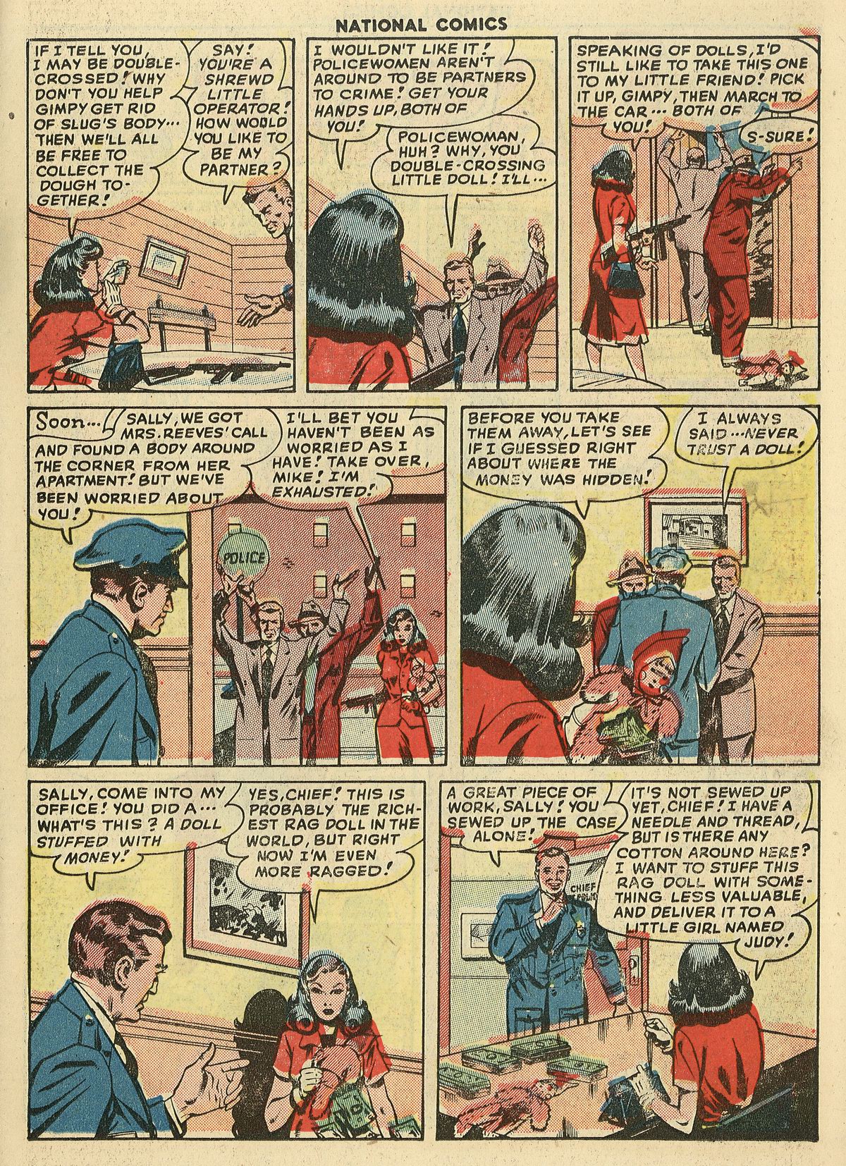 Read online National Comics comic -  Issue #70 - 25