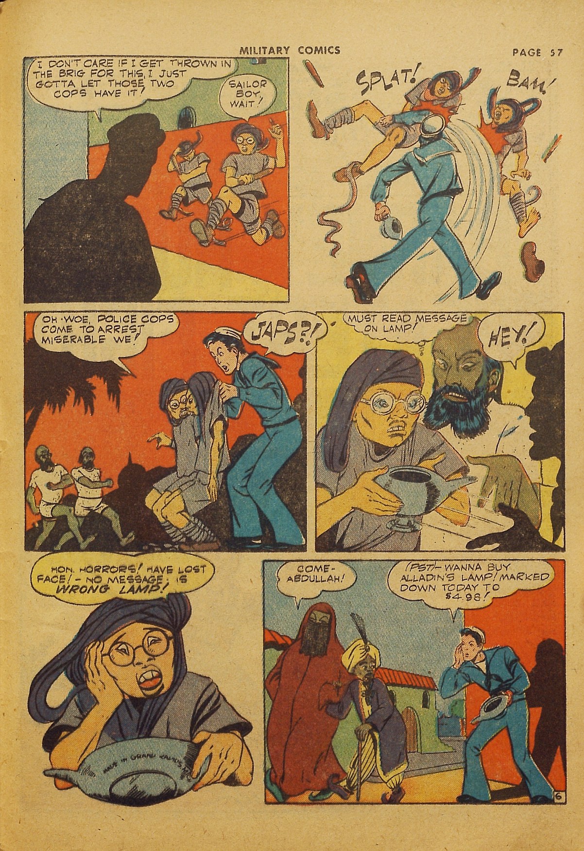 Read online Military Comics comic -  Issue #22 - 59