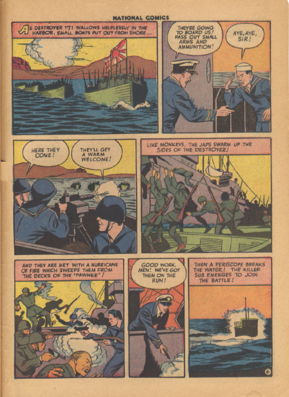 Read online National Comics comic -  Issue #43 - 52