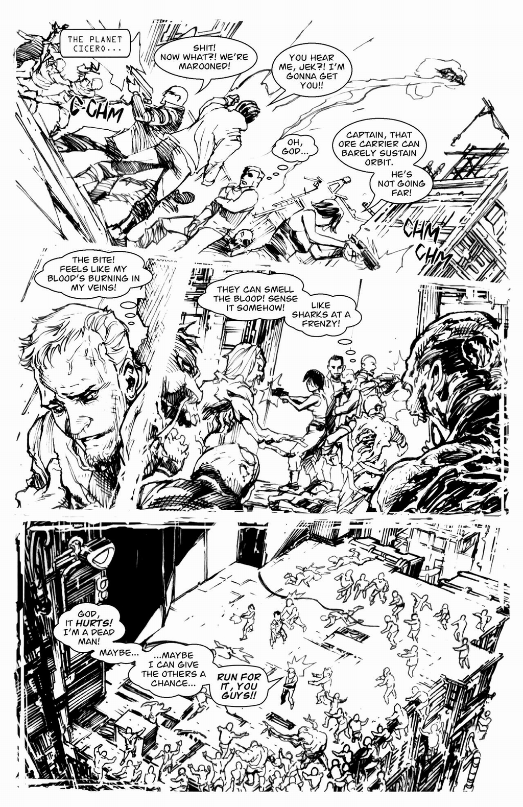 Read online Escape From the Planet of the Living Dead comic -  Issue # Full - 3
