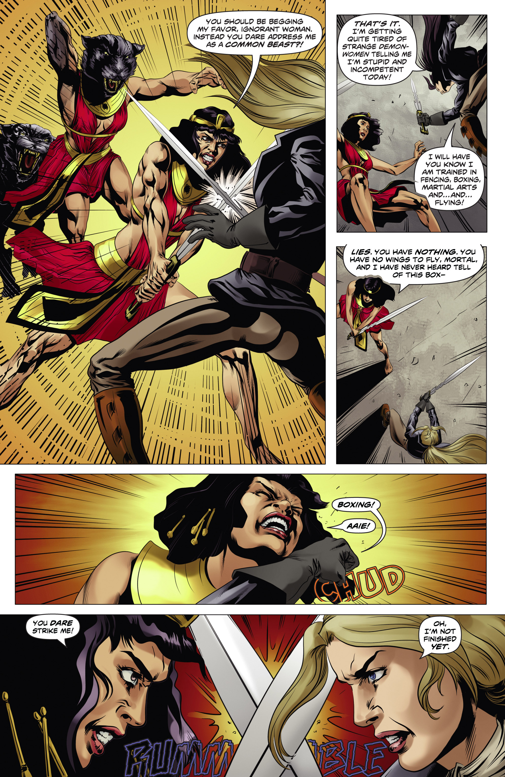 Read online Swords of Sorrow: Pantha & Jane Porter Special comic -  Issue # Full - 11