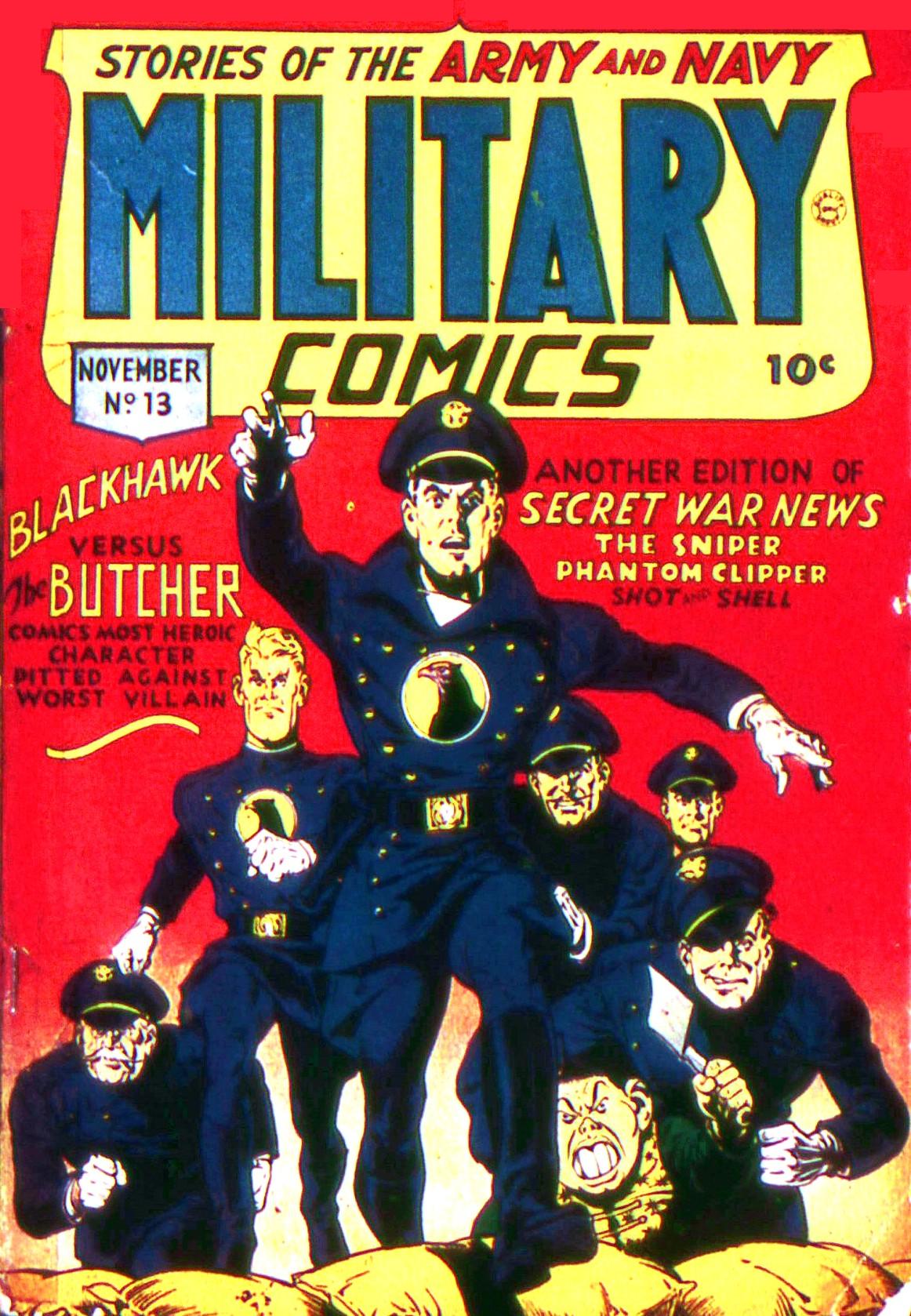 Read online Military Comics comic -  Issue #13 - 1