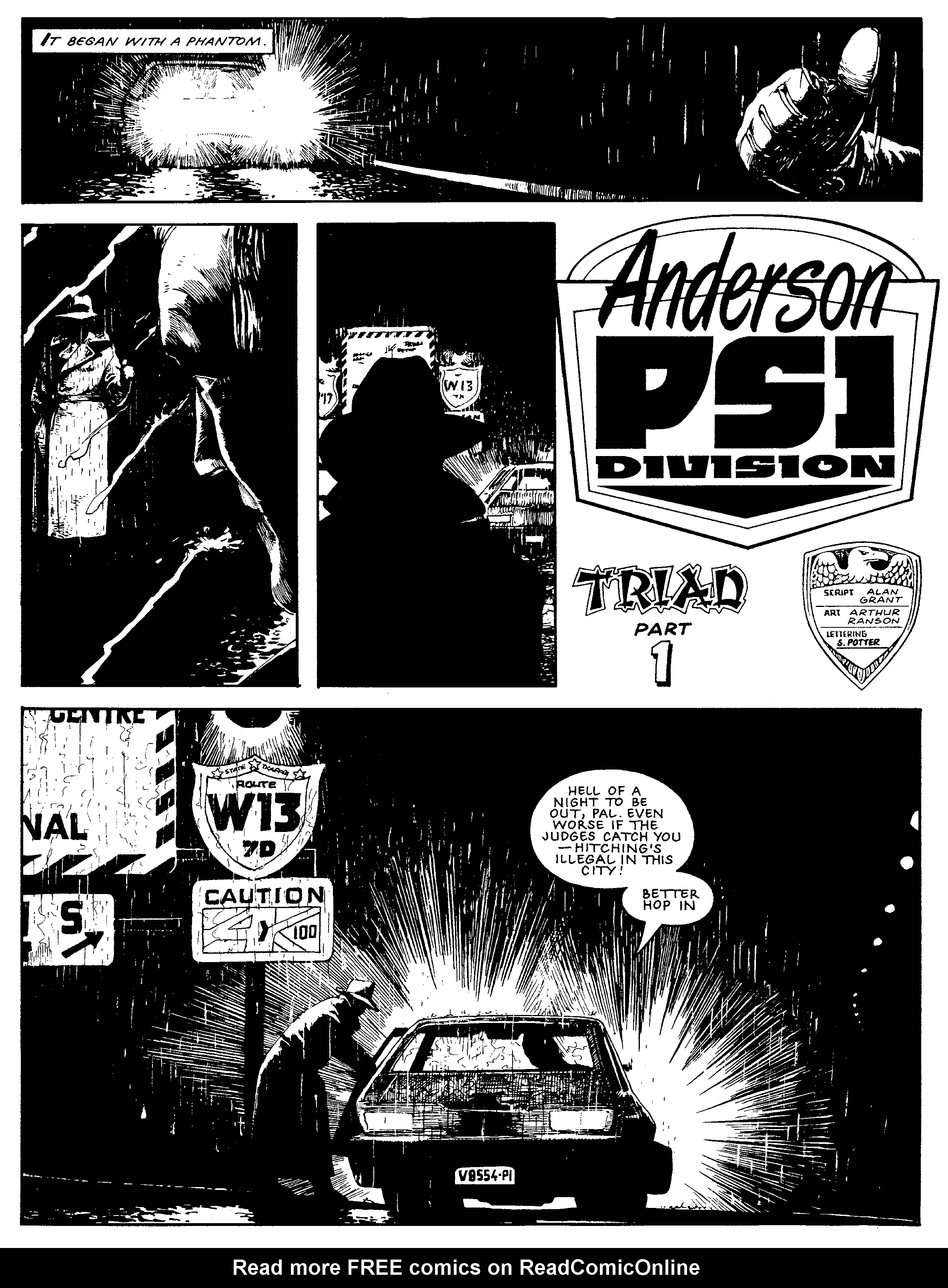 Read online Essential Judge Anderson: Shamball comic -  Issue # TPB - 6