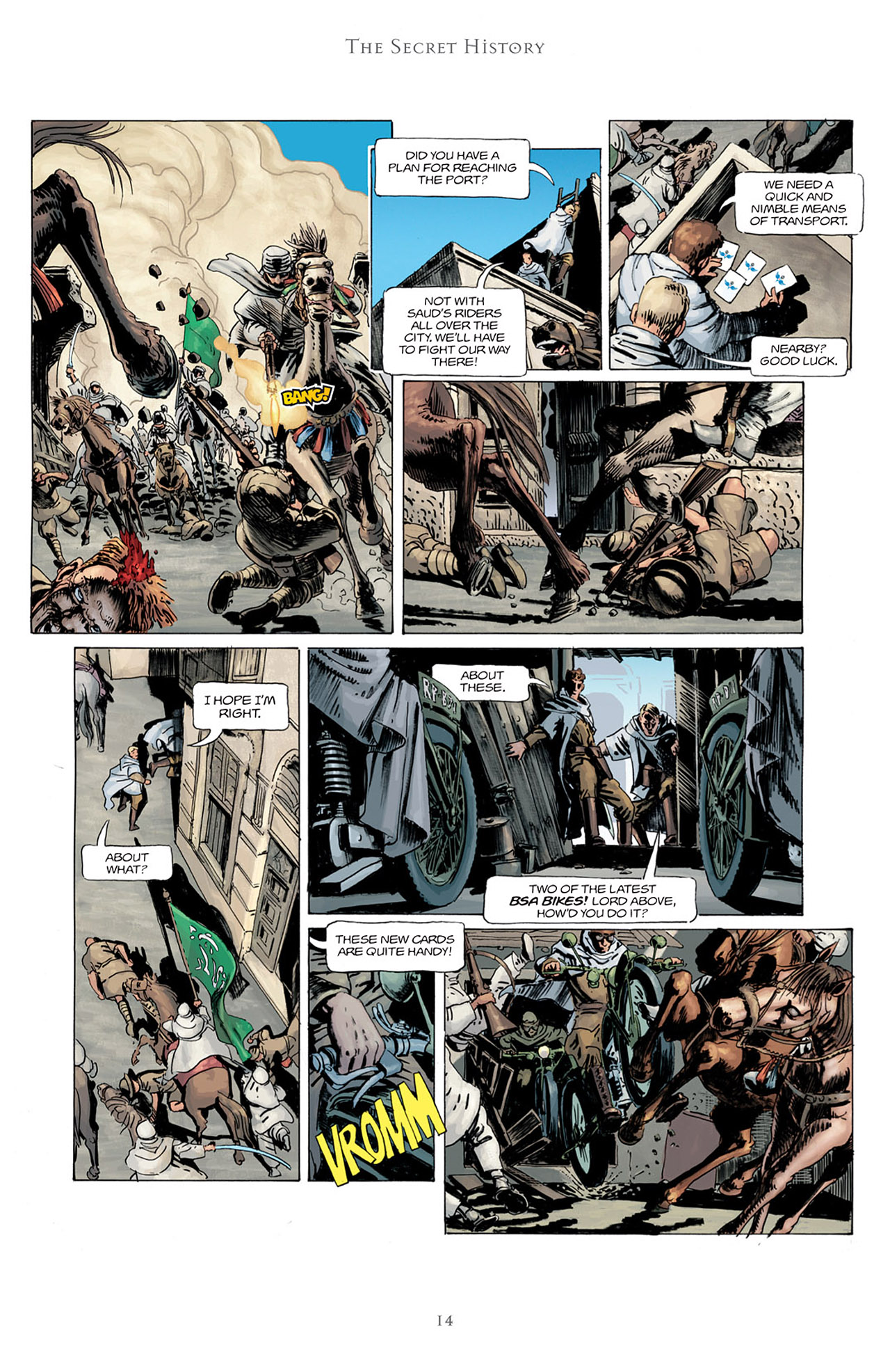 Read online The Secret History comic -  Issue #10 - 15