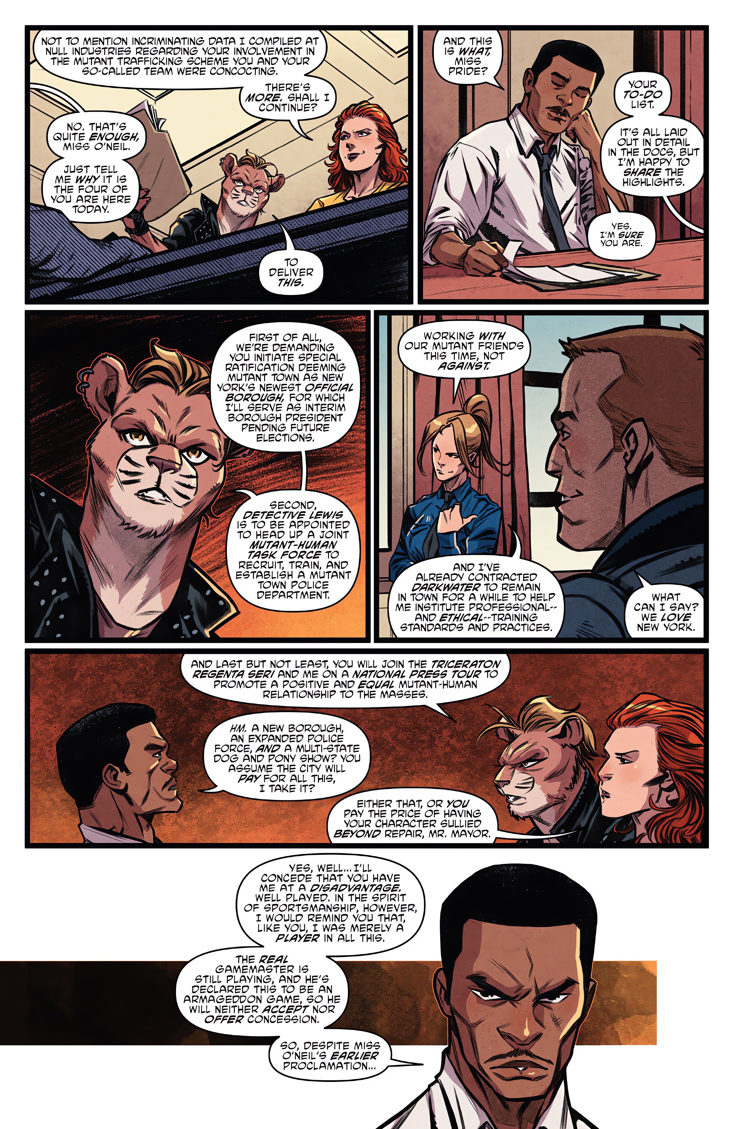 Read online Teenage Mutant Ninja Turtles: The Armageddon Game comic -  Issue #8 - 7