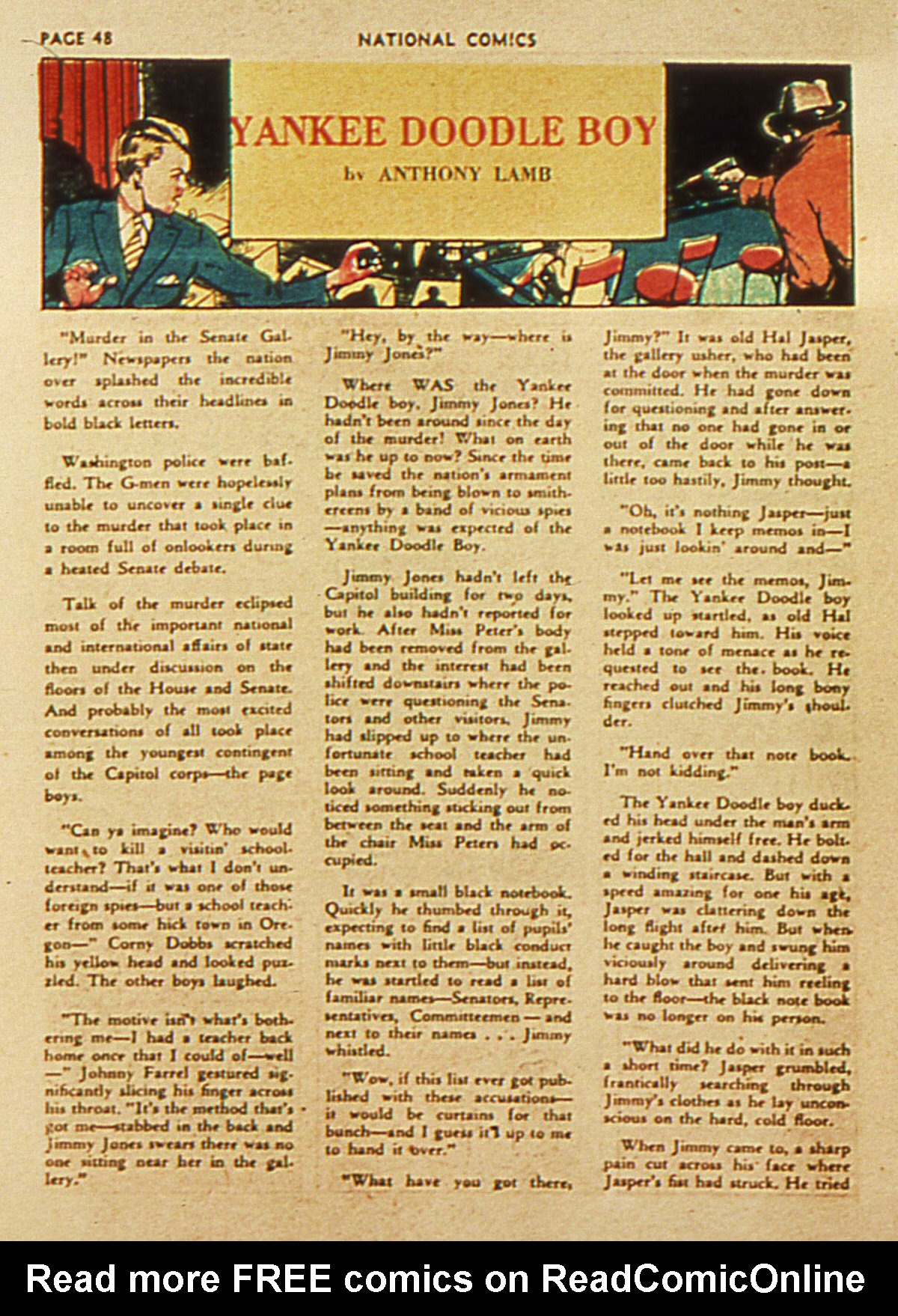 Read online National Comics comic -  Issue #2 - 50