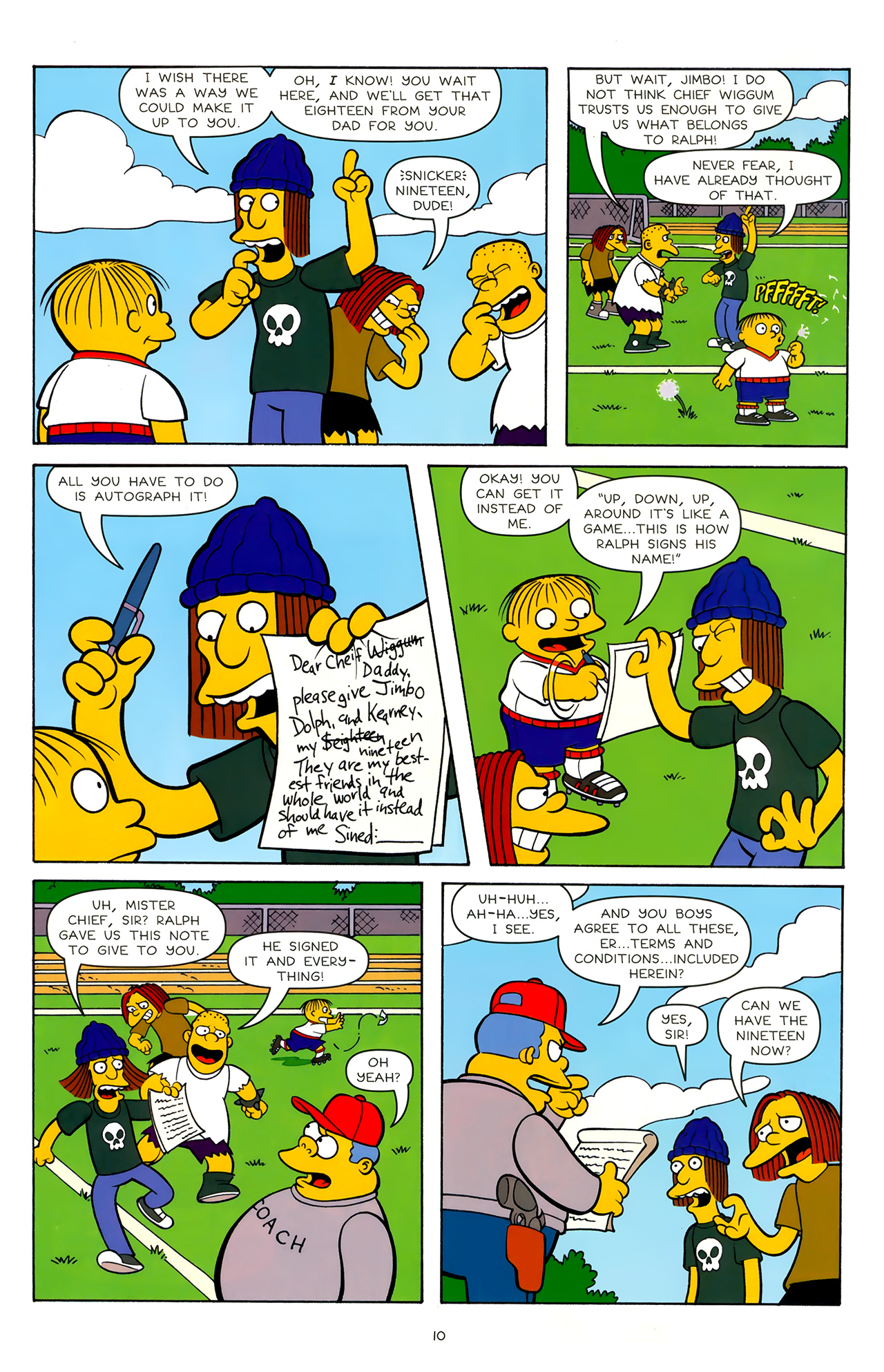 Read online Bongo Comics Free-For-All! comic -  Issue #2011 - 11