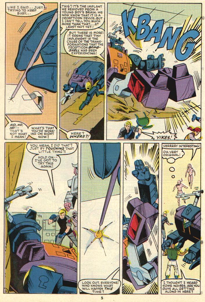Read online The Transformers (UK) comic -  Issue #278 - 4