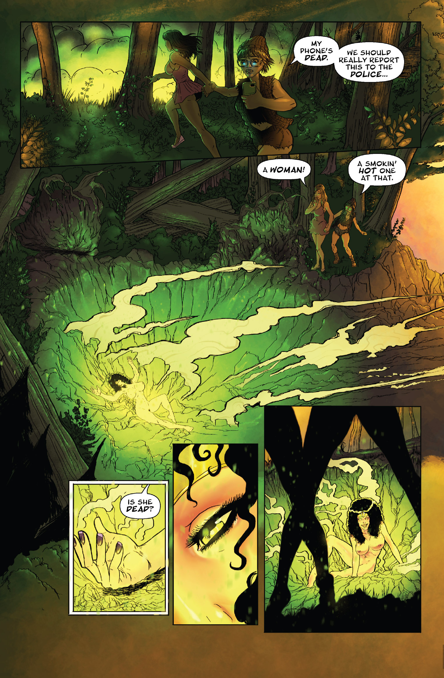 Read online Lesbian Zombies from Outer Space comic -  Issue #1 - 11