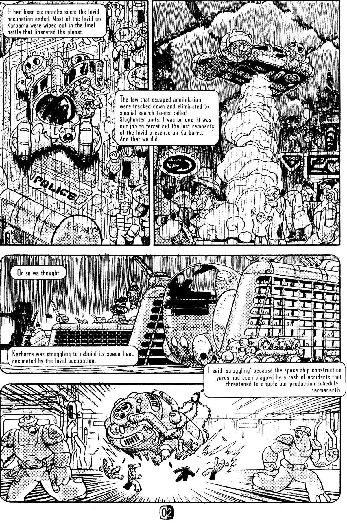 Read online Robotech: Smith World - Sabotage on Karbarra comic -  Issue # Full - 4